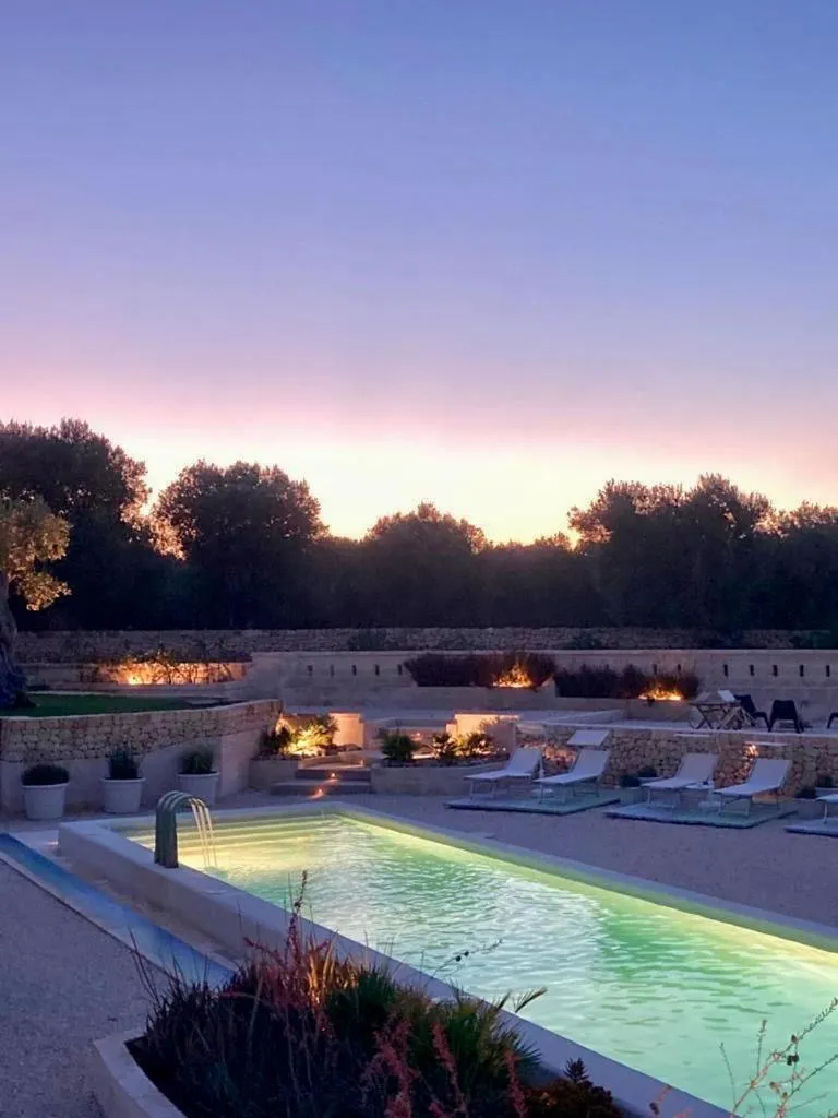 Swimming pool in Boutique Hotel Masseria Sottomasi