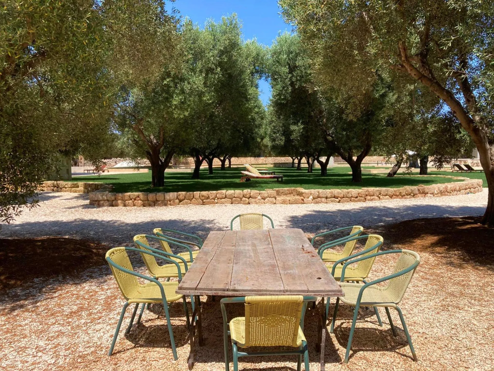 Garden in Boutique Hotel Masseria Sottomasi