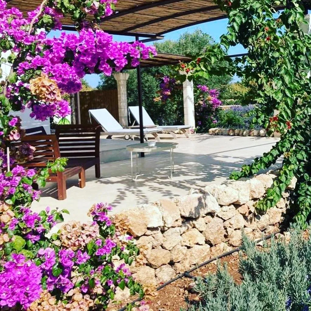 Garden in Boutique Hotel Masseria Sottomasi