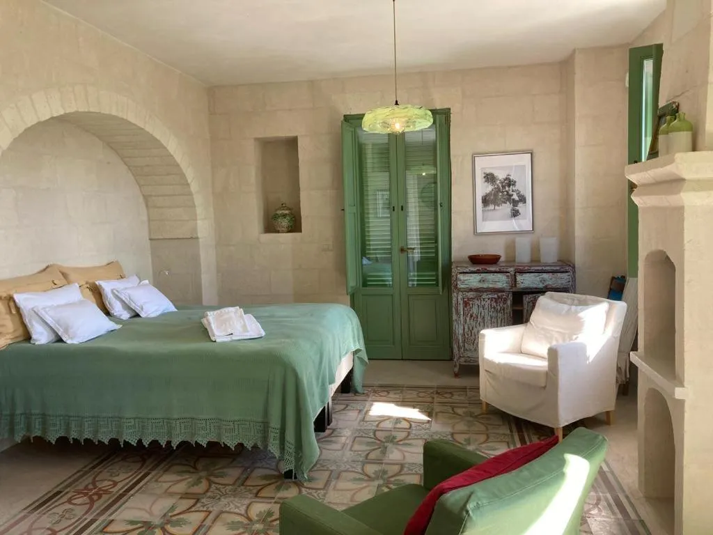 Photo of the whole room, Bed in Boutique Hotel Masseria Sottomasi