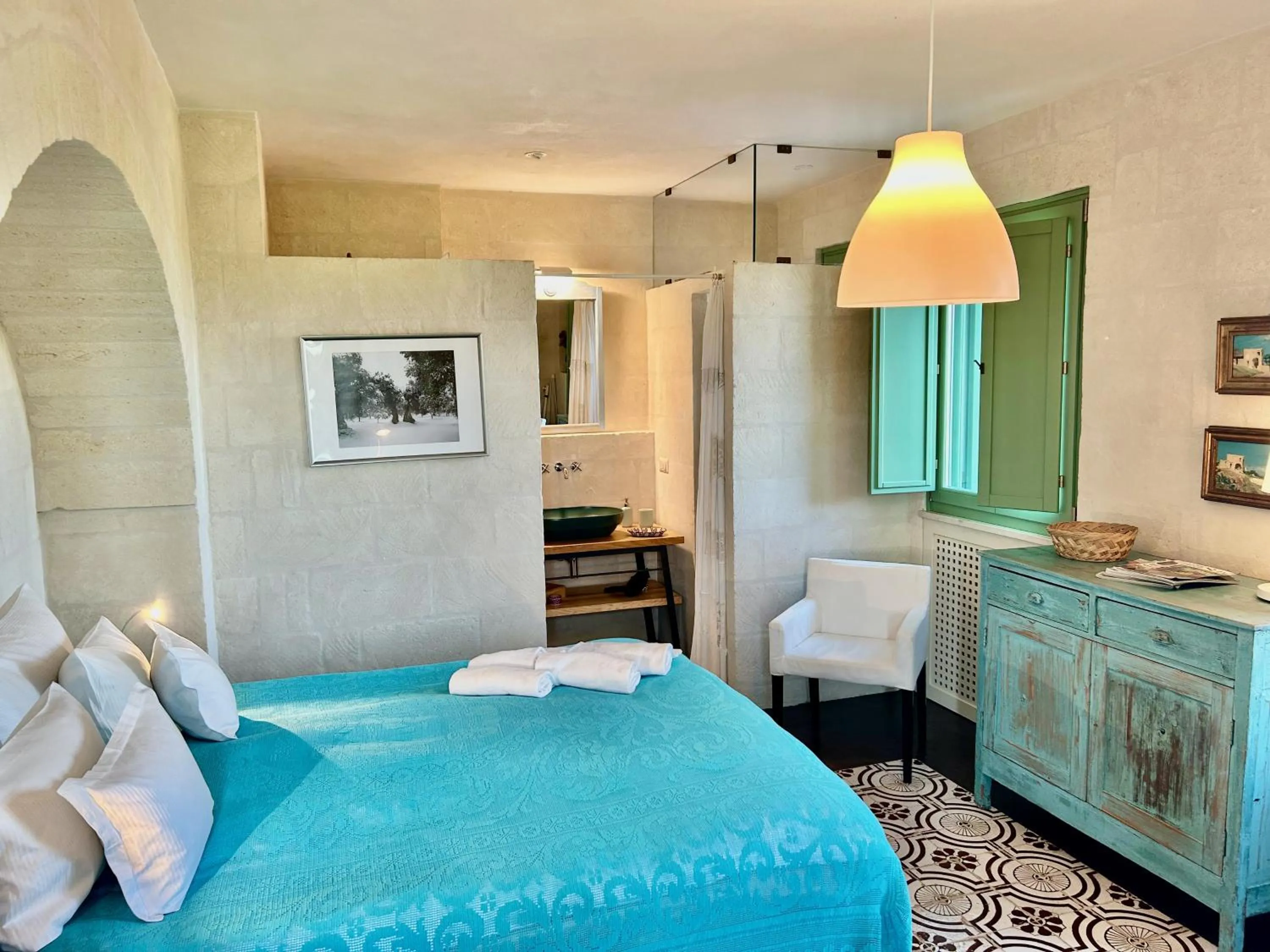 Bed in Boutique Hotel Masseria Sottomasi