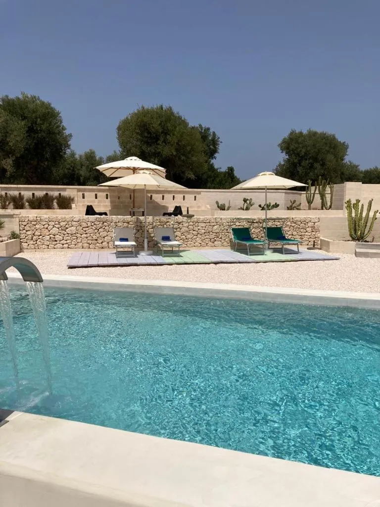 Swimming pool in Boutique Hotel Masseria Sottomasi