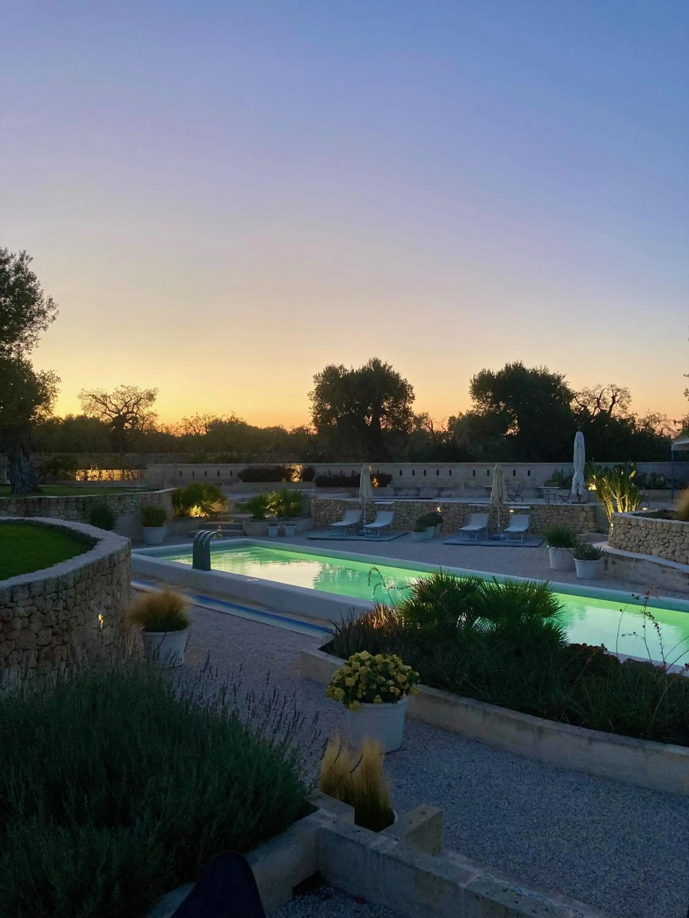 Swimming pool in Boutique Hotel Masseria Sottomasi