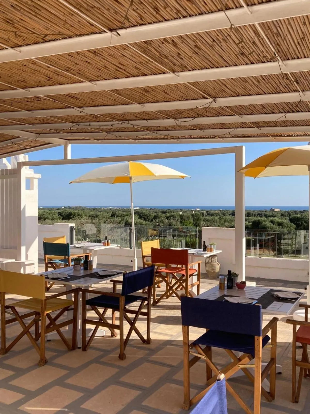 Balcony/Terrace in Boutique Hotel Masseria Sottomasi