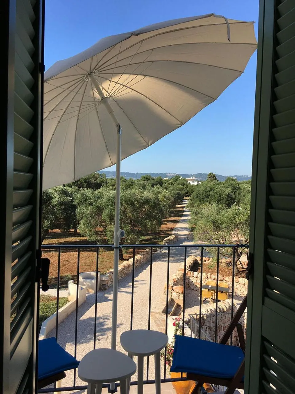 Balcony/Terrace in Boutique Hotel Masseria Sottomasi