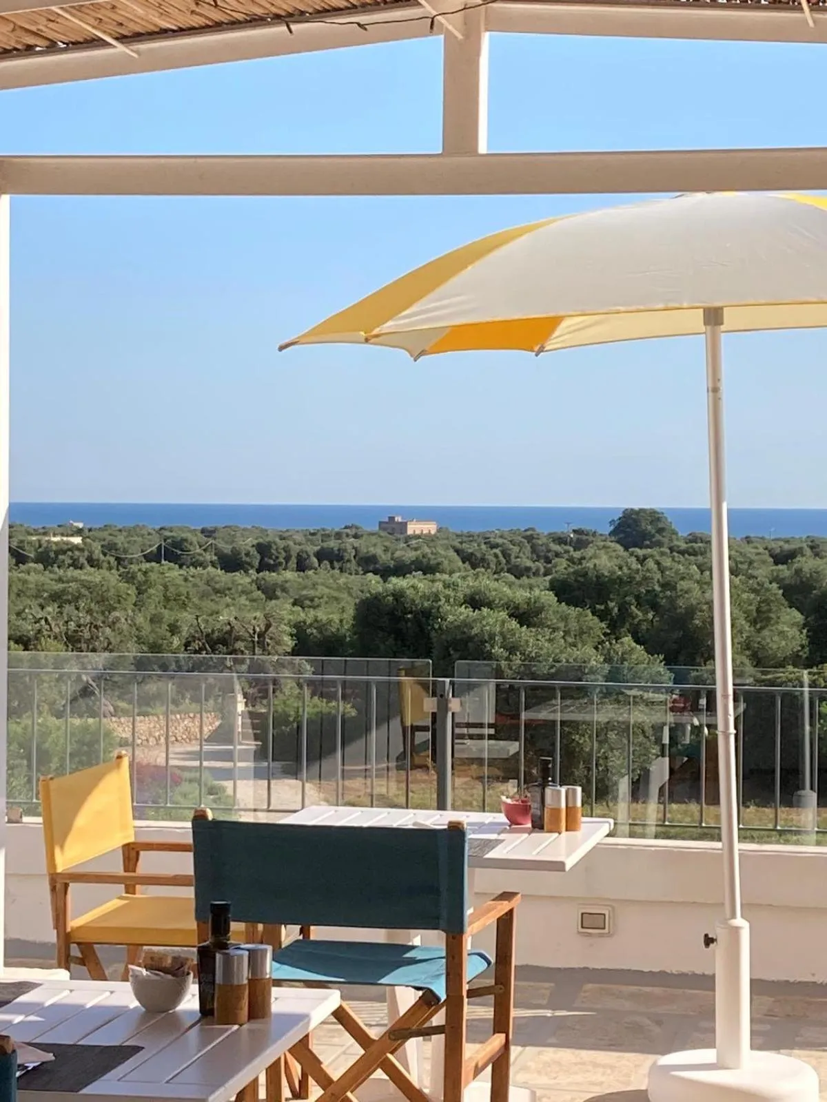 Balcony/Terrace in Boutique Hotel Masseria Sottomasi