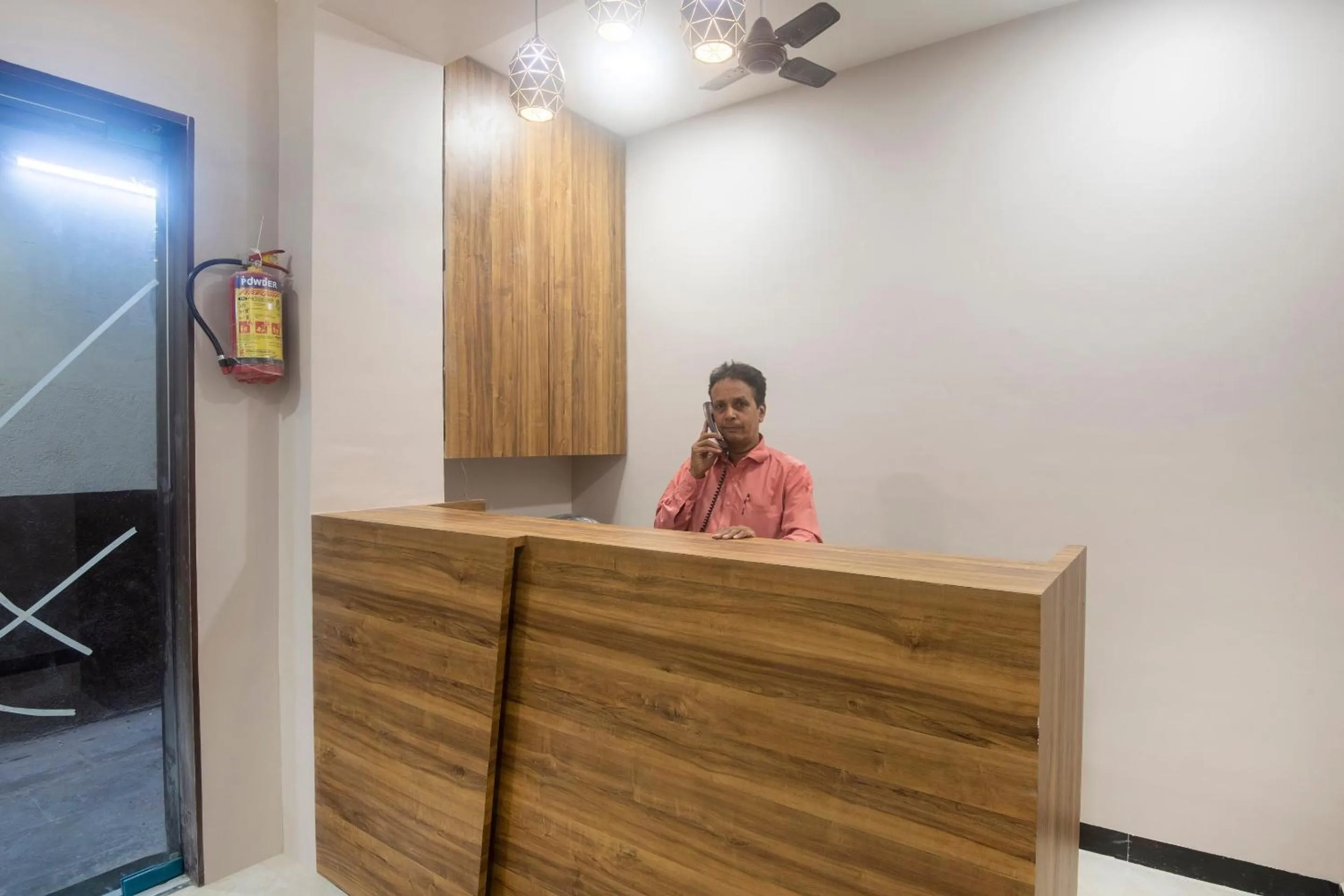 Lobby or reception, Lobby/Reception in OYO Hotel Blue Executive Near Chhatrapati Shivaji International Airport