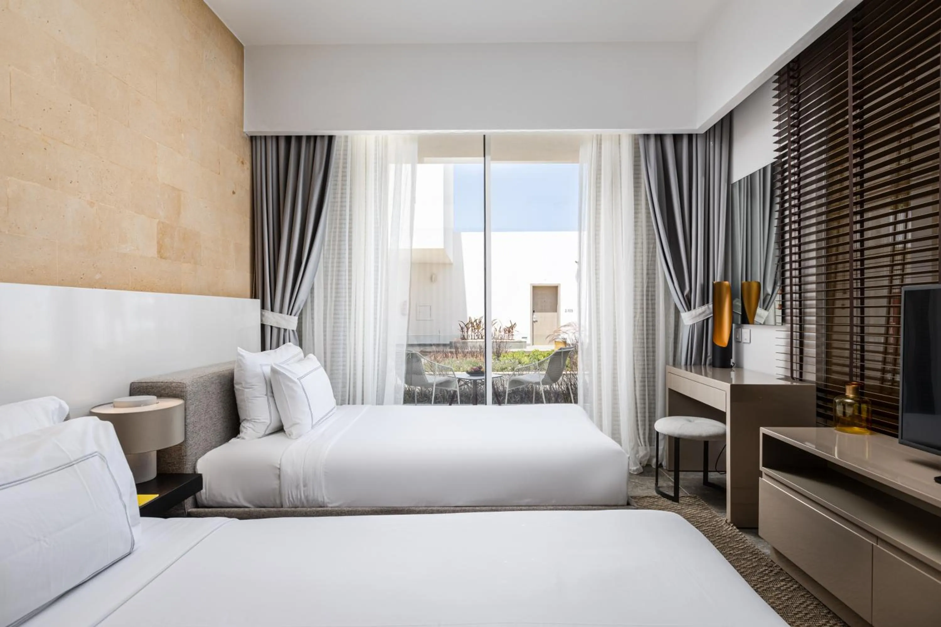 View (from property/room), Bed in The G Hotel Seashell