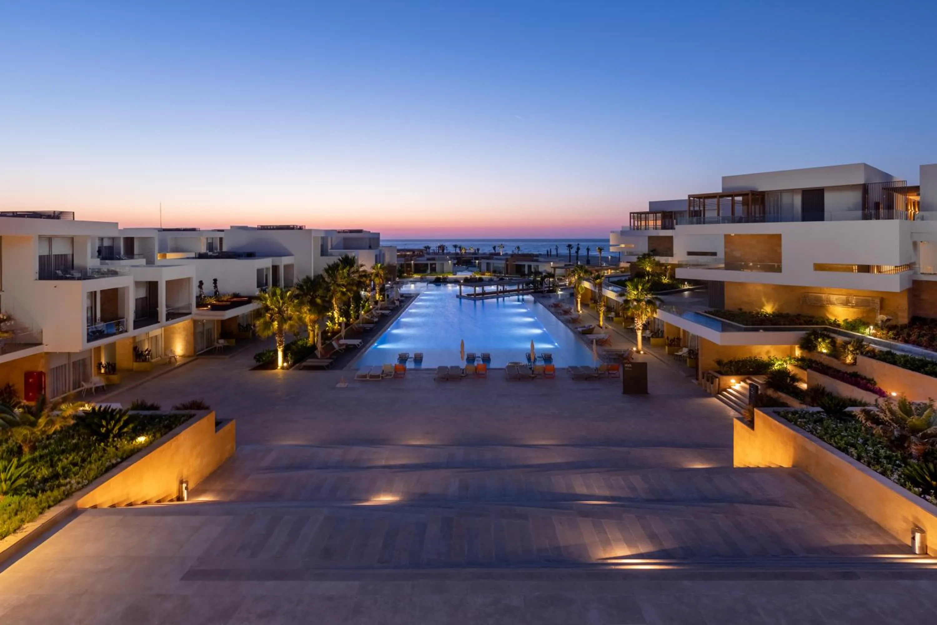 Pool view in The G Hotel Seashell