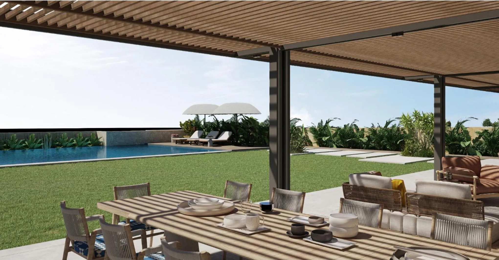 Swimming pool in The G Hotel Seashell