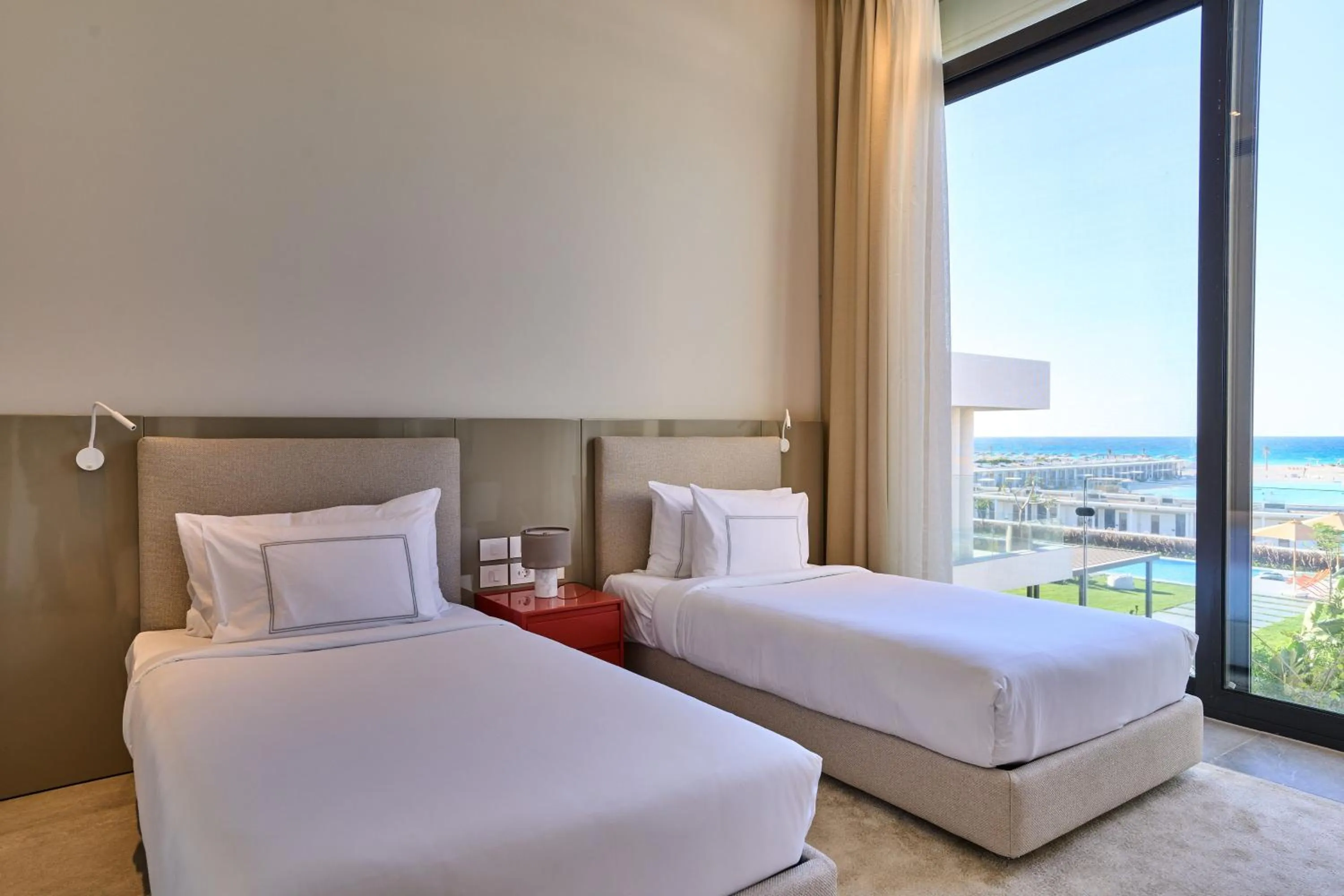 Bedroom, Bed in The G Hotel Seashell