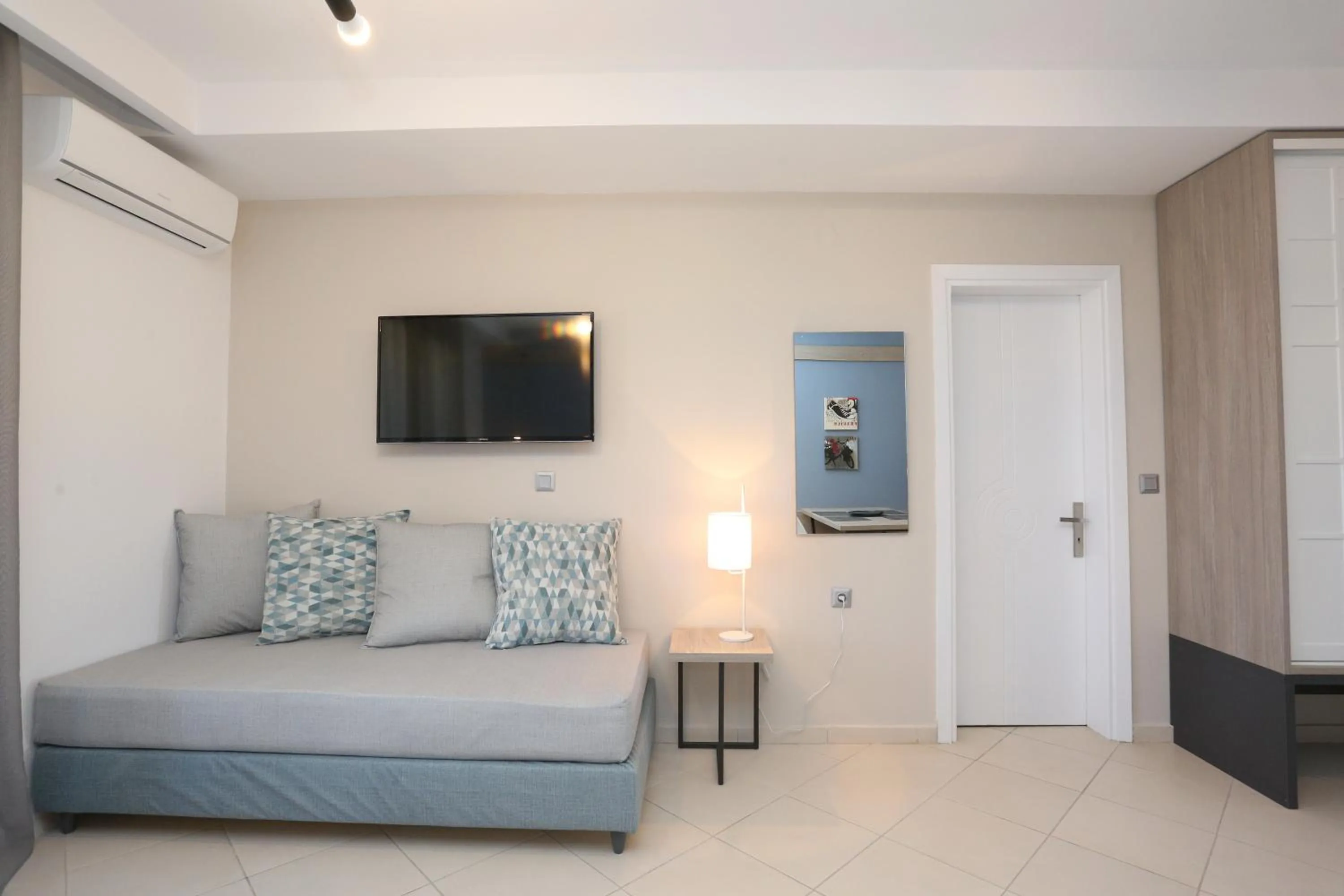 Living room, Bed in Agreste Luxury Apartments