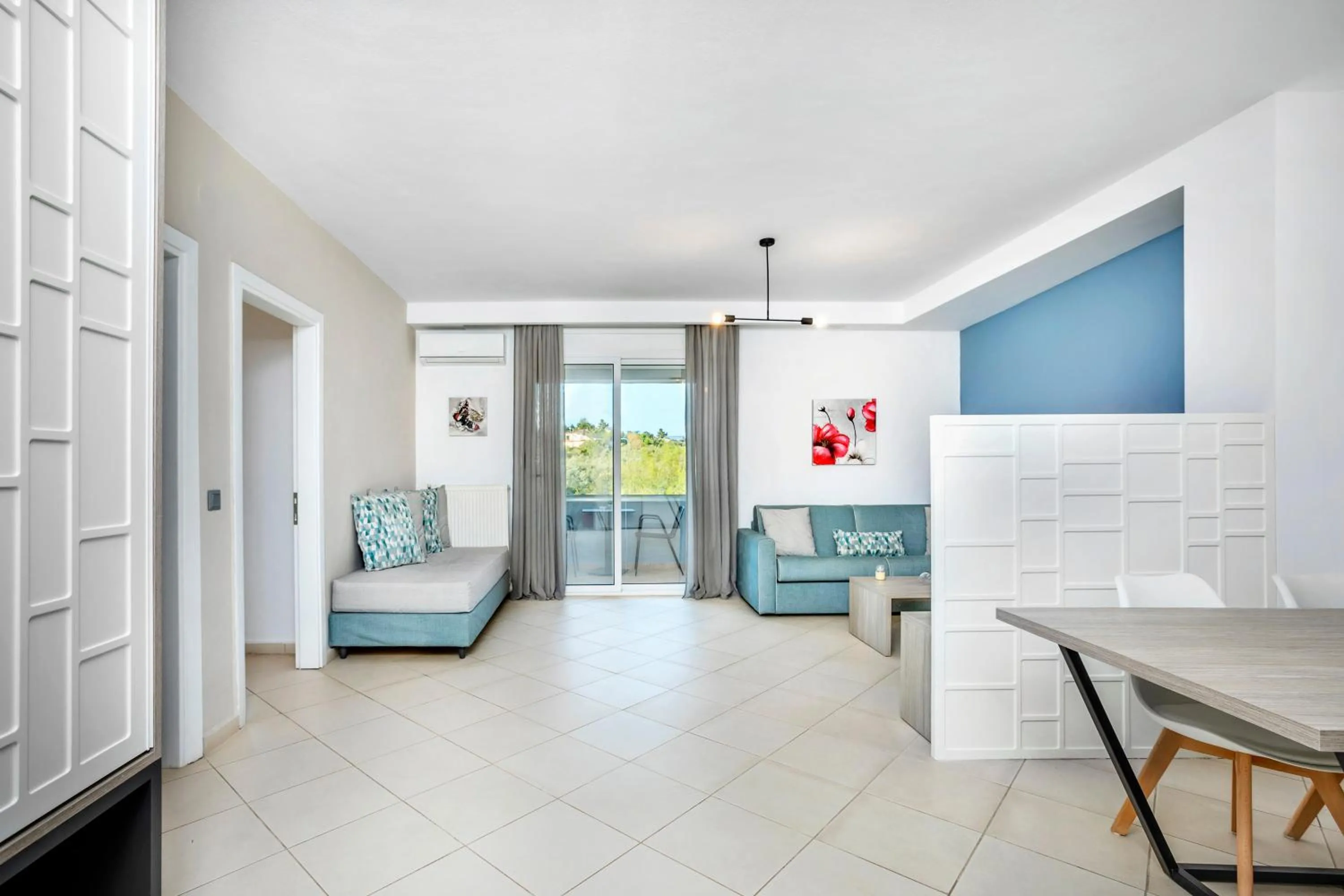 Living room in Agreste Luxury Apartments