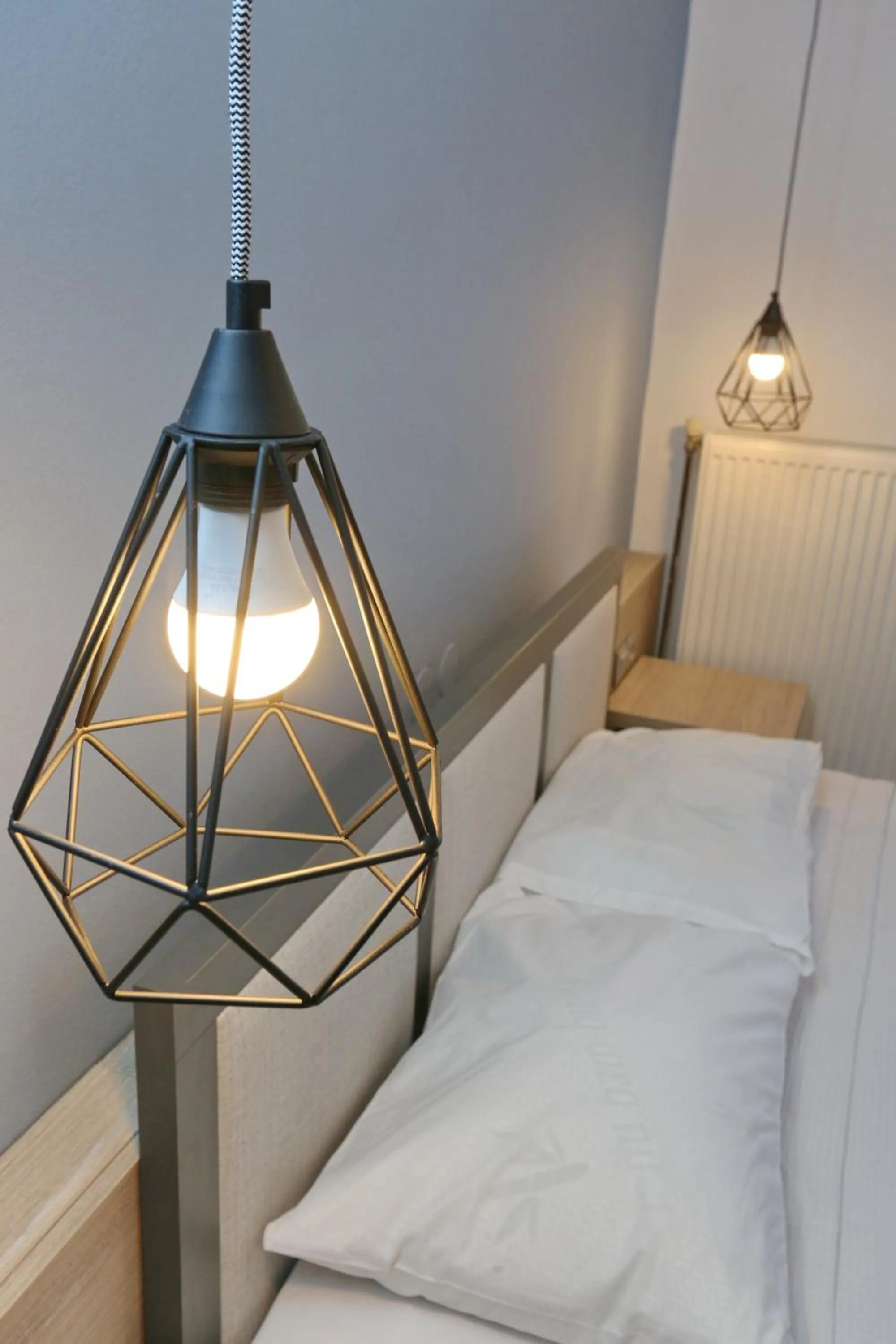 Decorative detail, Bed in Agreste Luxury Apartments