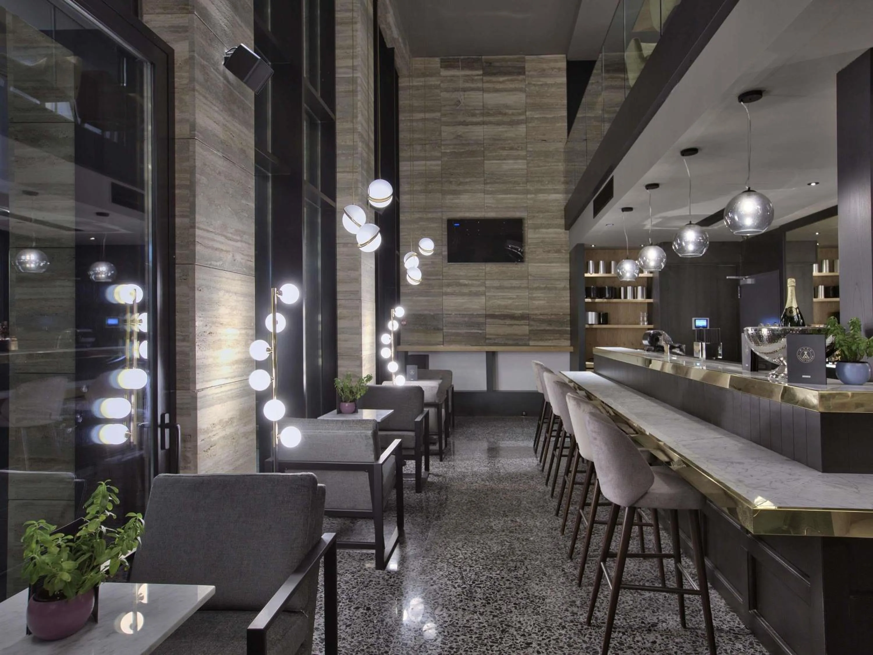 Lounge or bar in Number 11 St Julian's Malta - Handwritten Collection