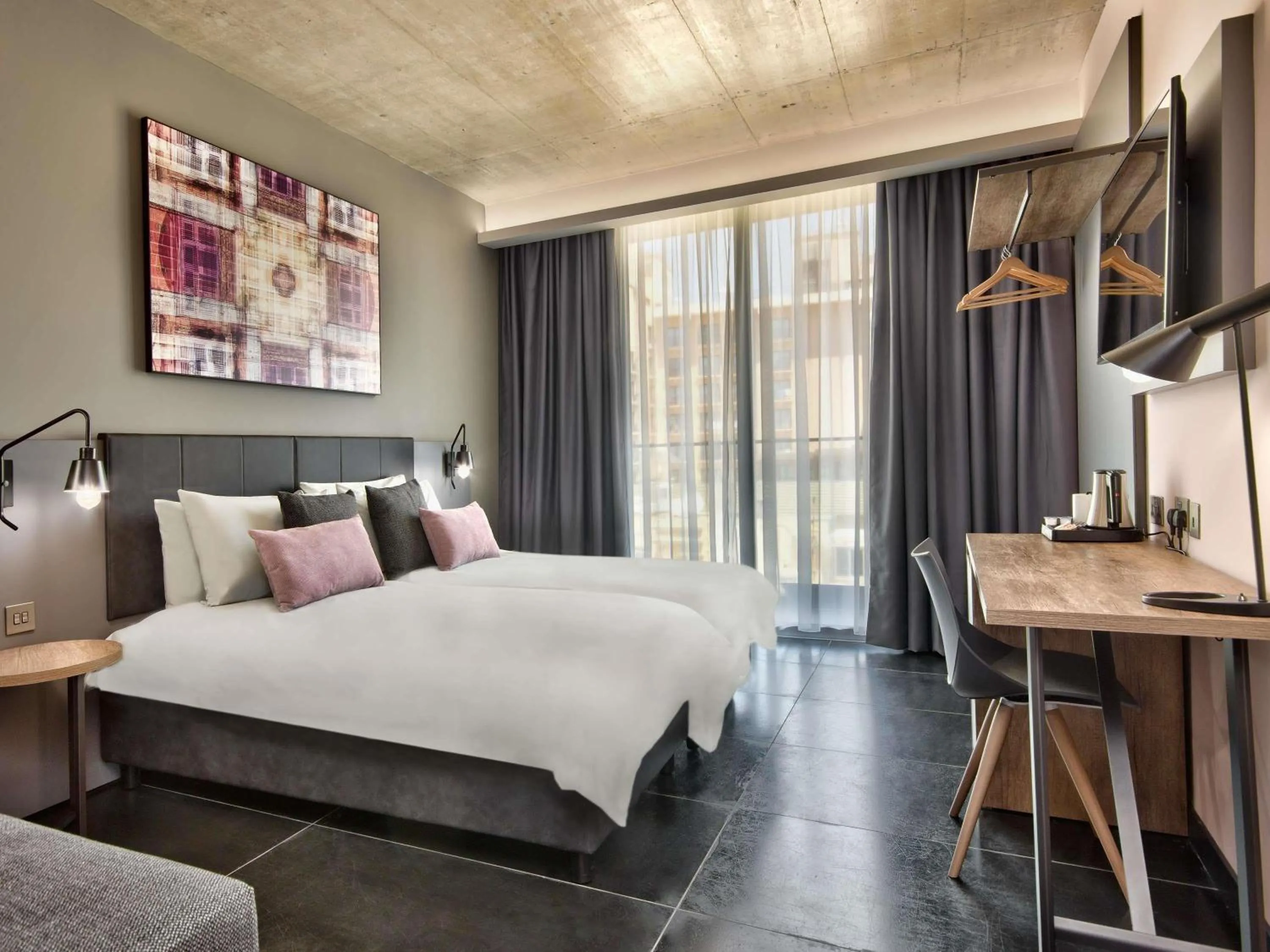 Bedroom, Bed in Number 11 St Julian's Malta - Handwritten Collection