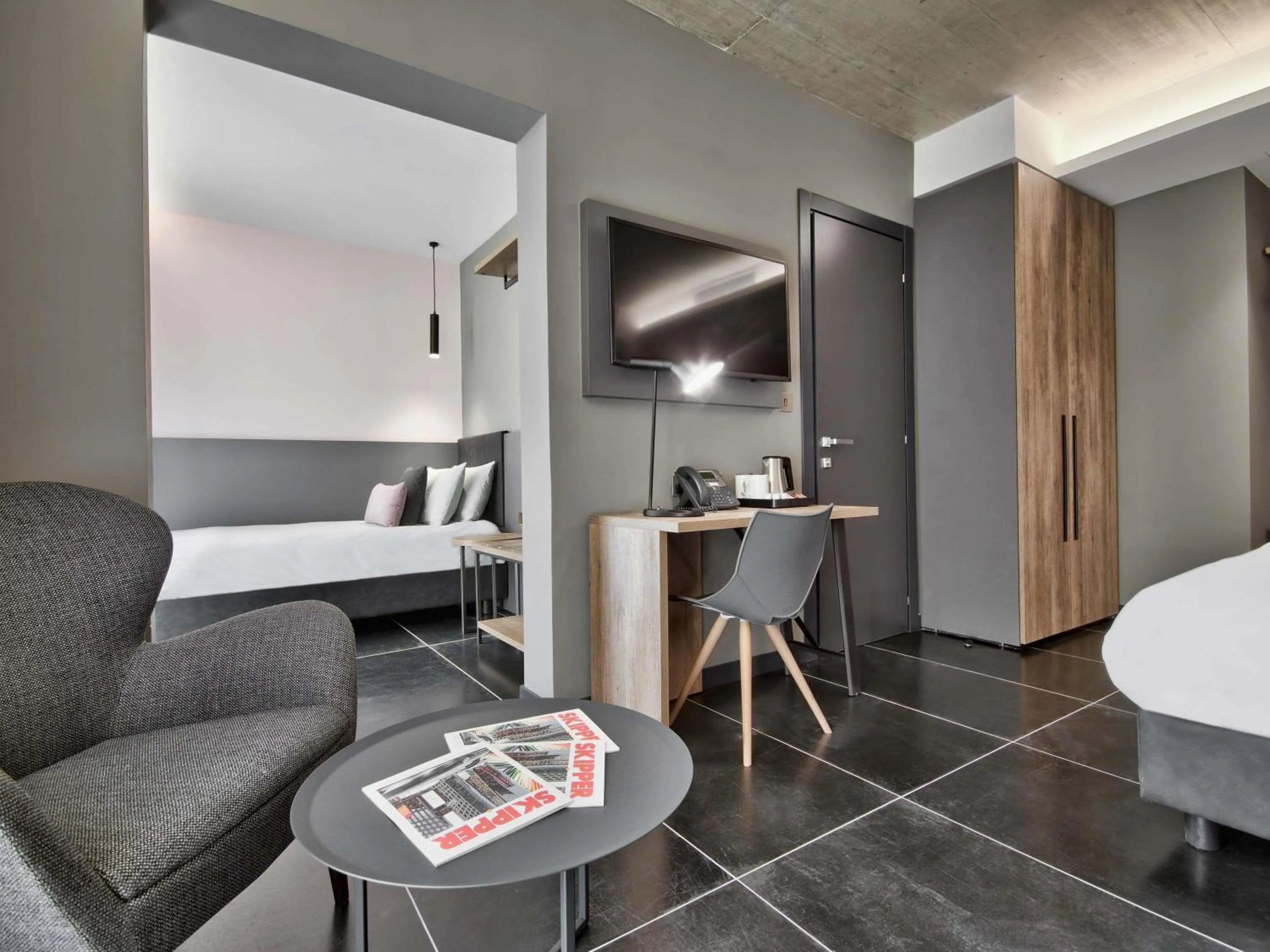 Bedroom, Bed in Number 11 St Julian's Malta - Handwritten Collection