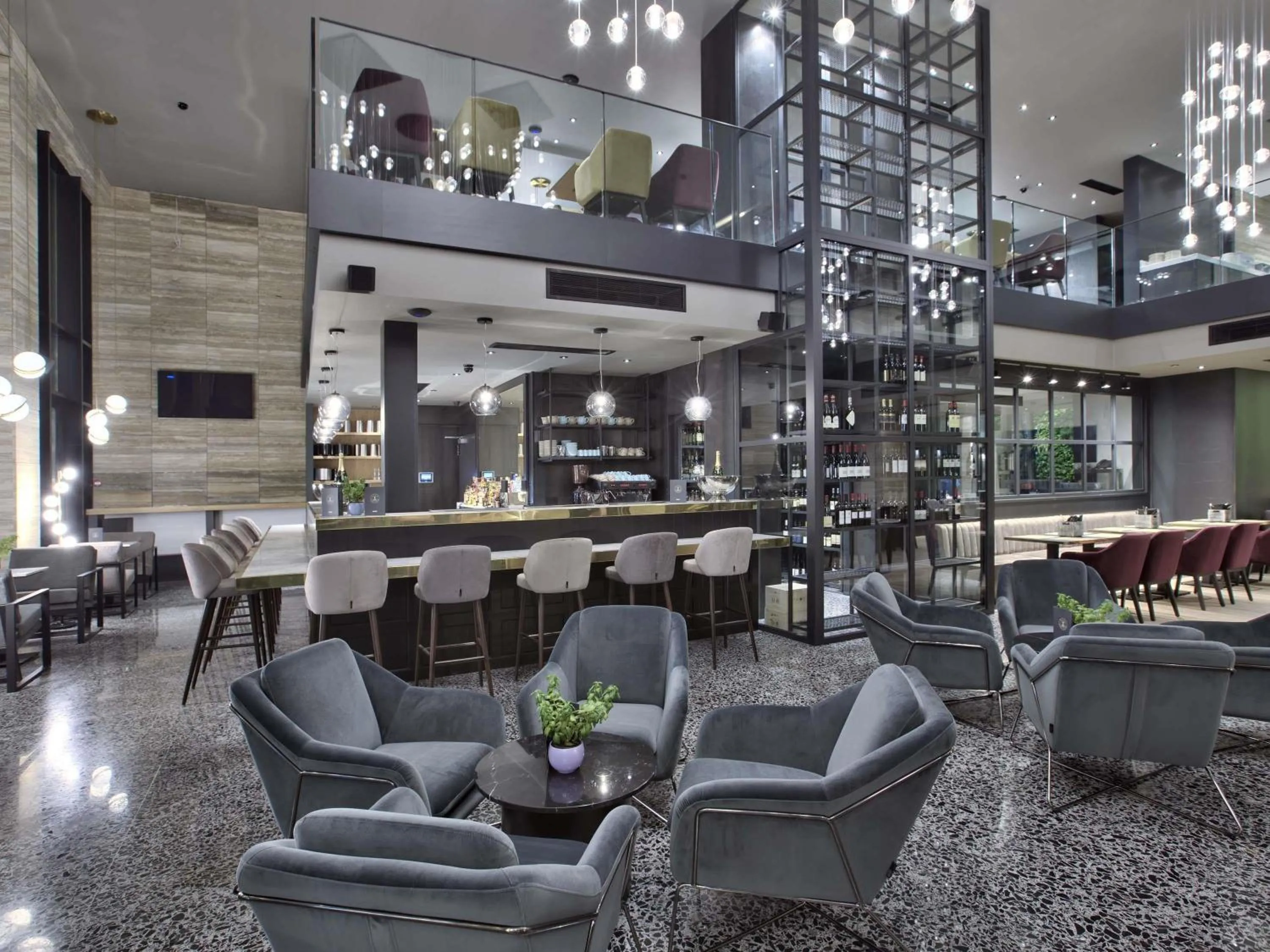 Lounge or bar in Number 11 St Julian's Malta - Handwritten Collection