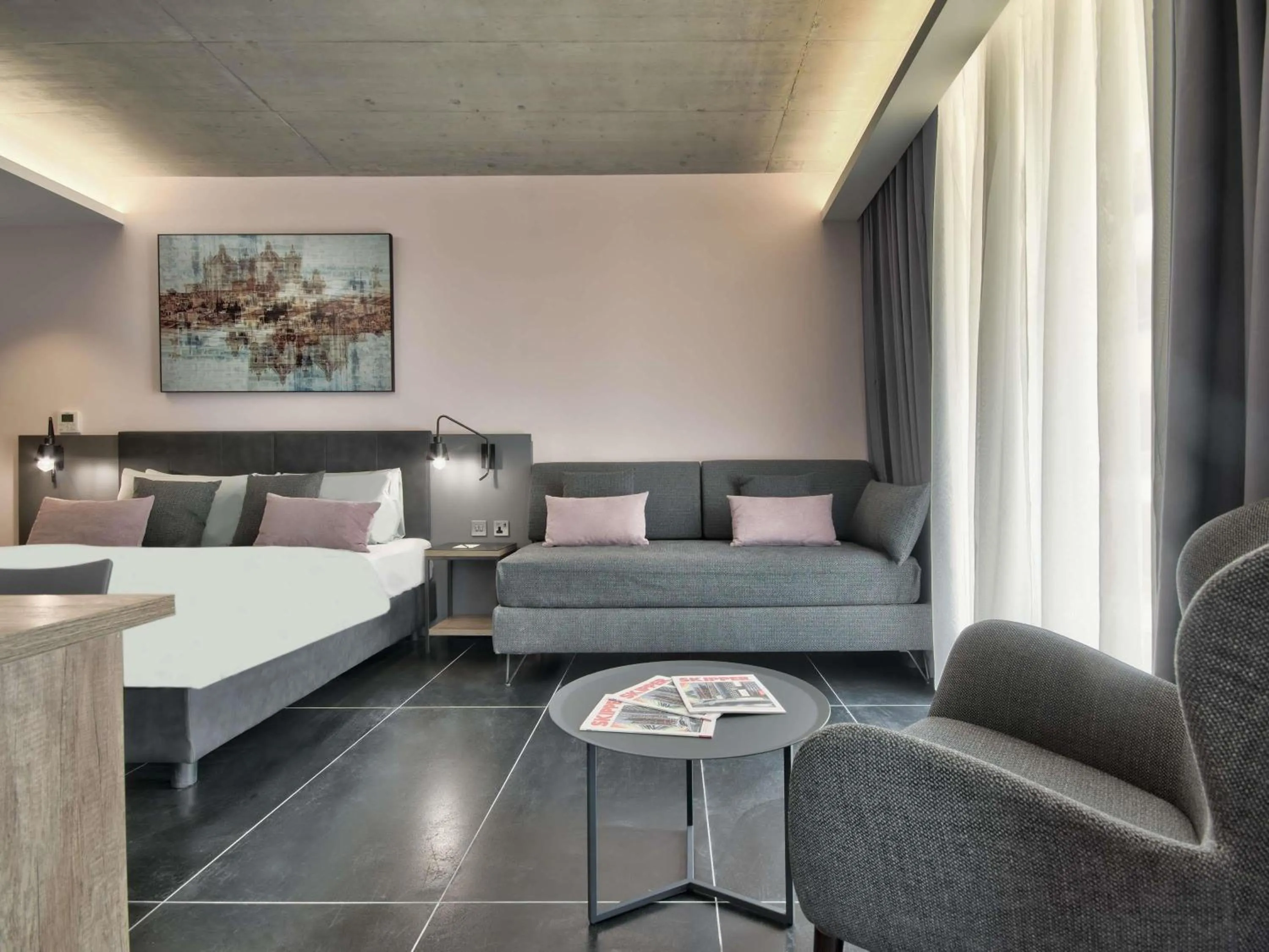 Bedroom, Bed in Number 11 St Julian's Malta - Handwritten Collection