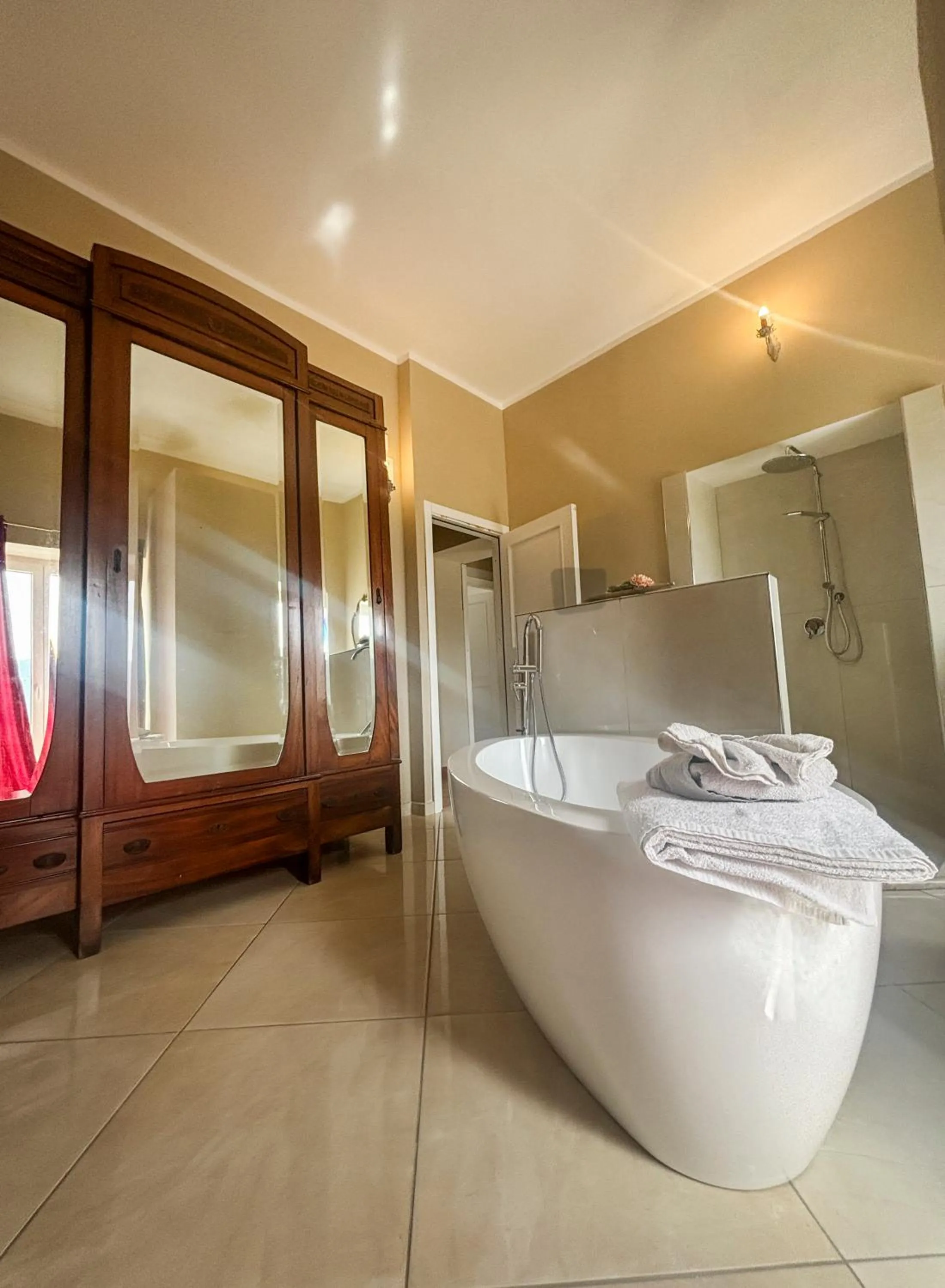 Shower in Il Panorama Housing Cilento