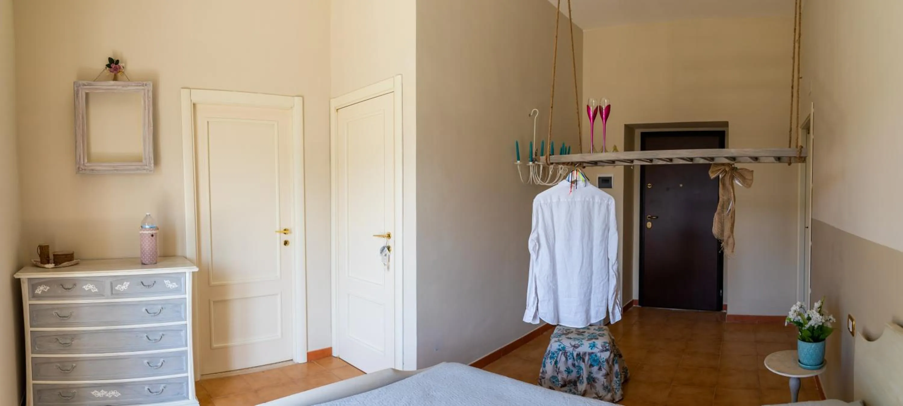 Bedroom, Bed in Il Panorama Housing Cilento