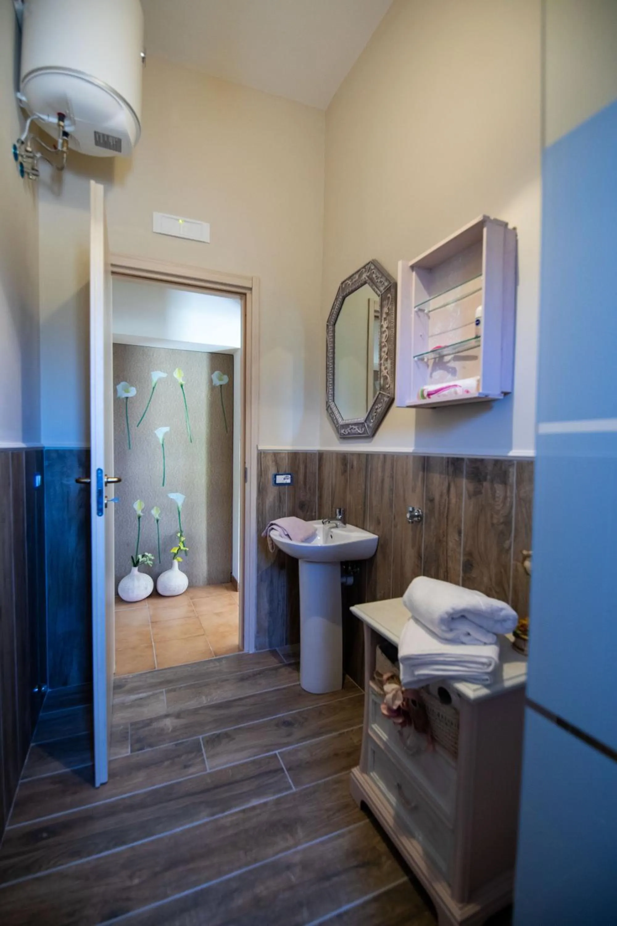 Shower in Il Panorama Housing Cilento