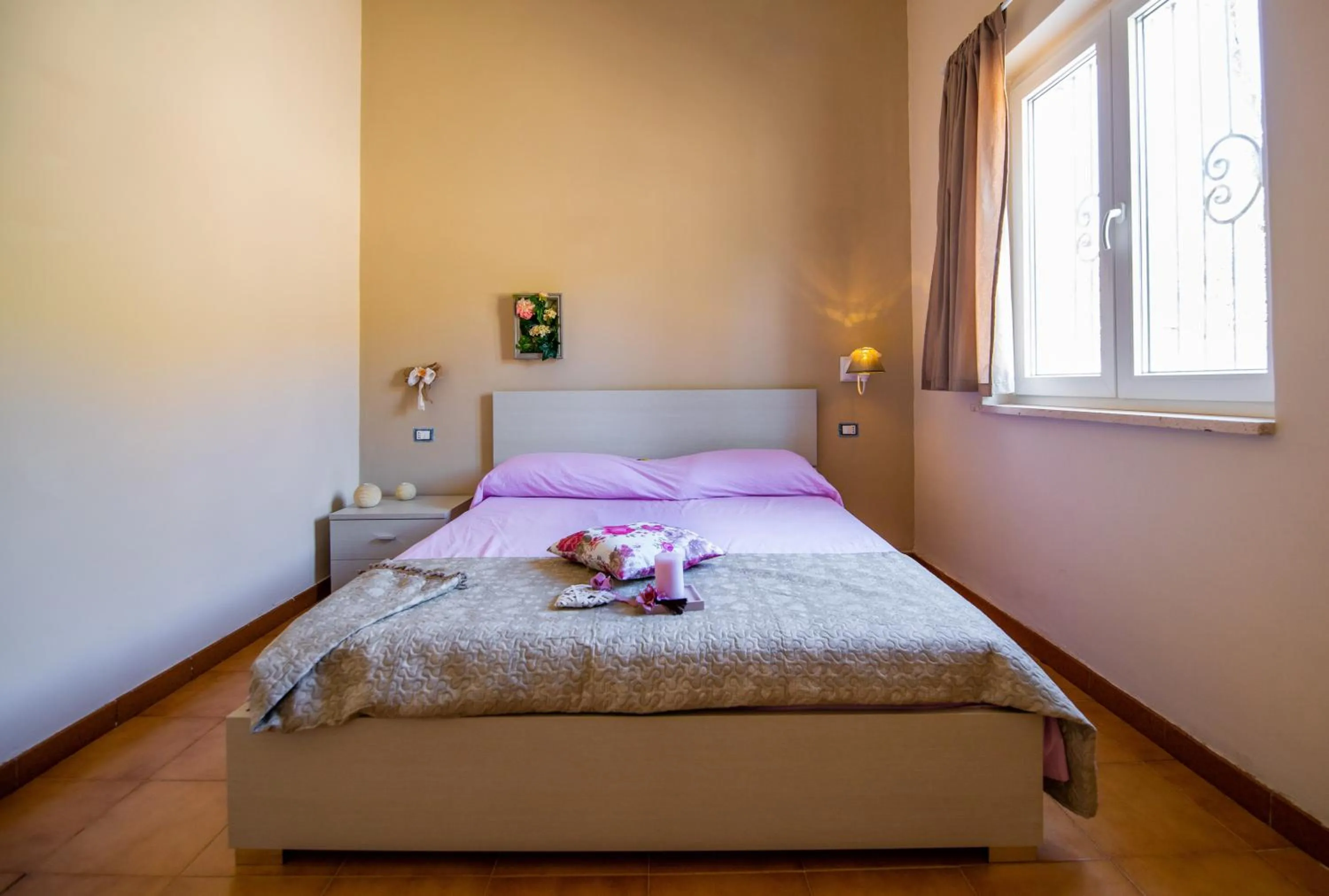 Bed in Il Panorama Housing Cilento