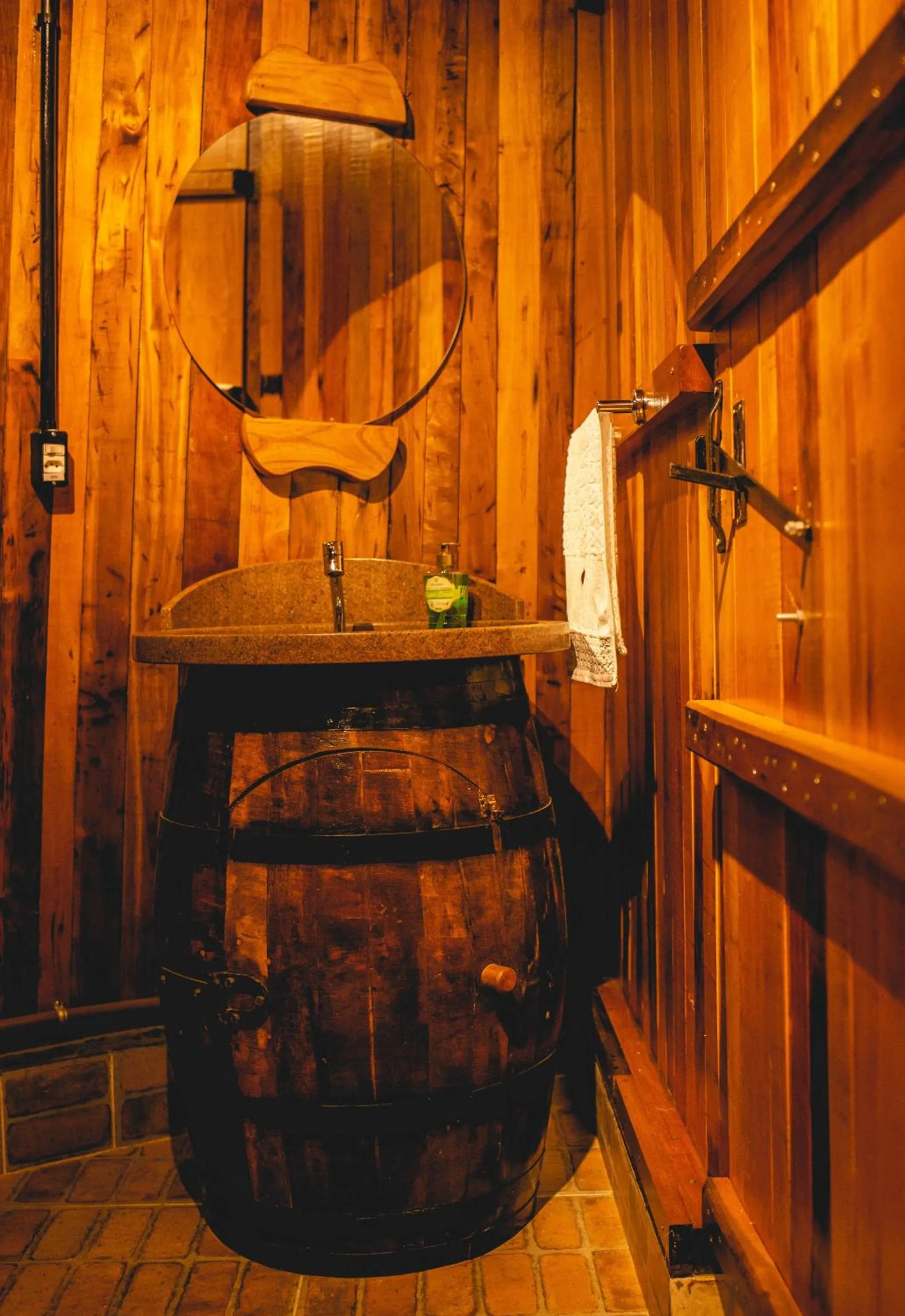 Bathroom in Pousada Botte di Vino