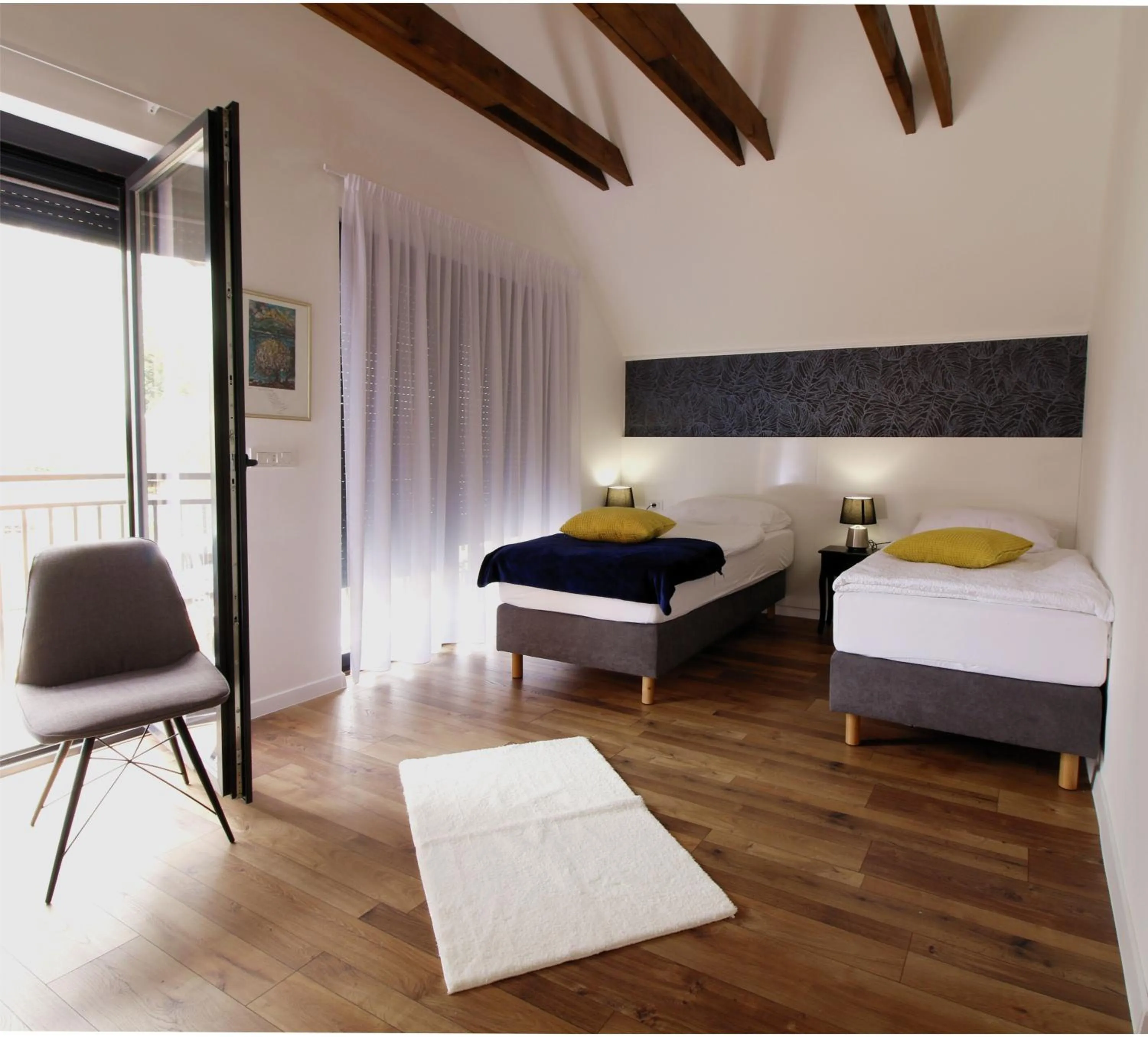 Bed in B&B Villa Dolina Plitvice