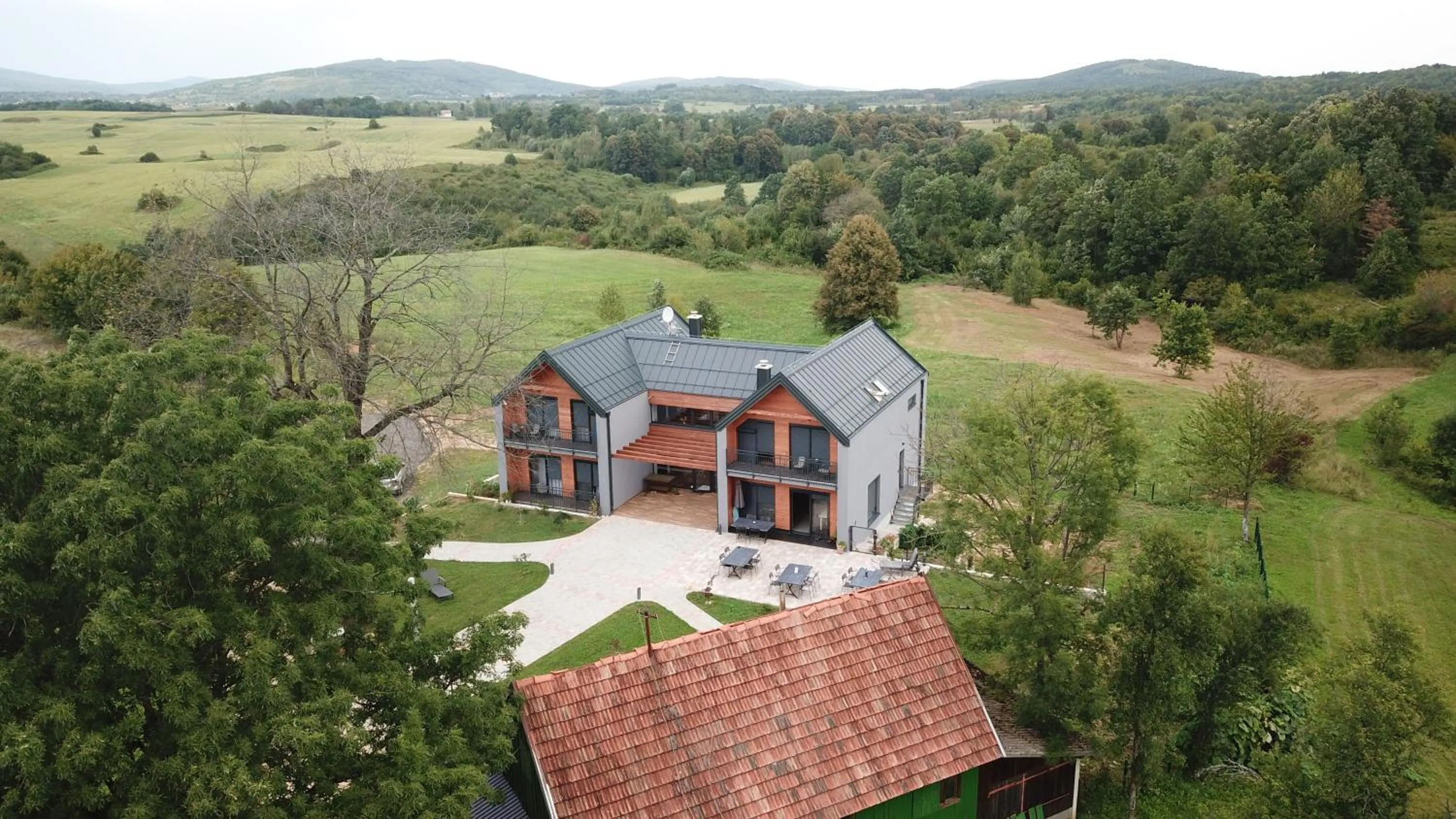 Property building in B&B Villa Dolina Plitvice