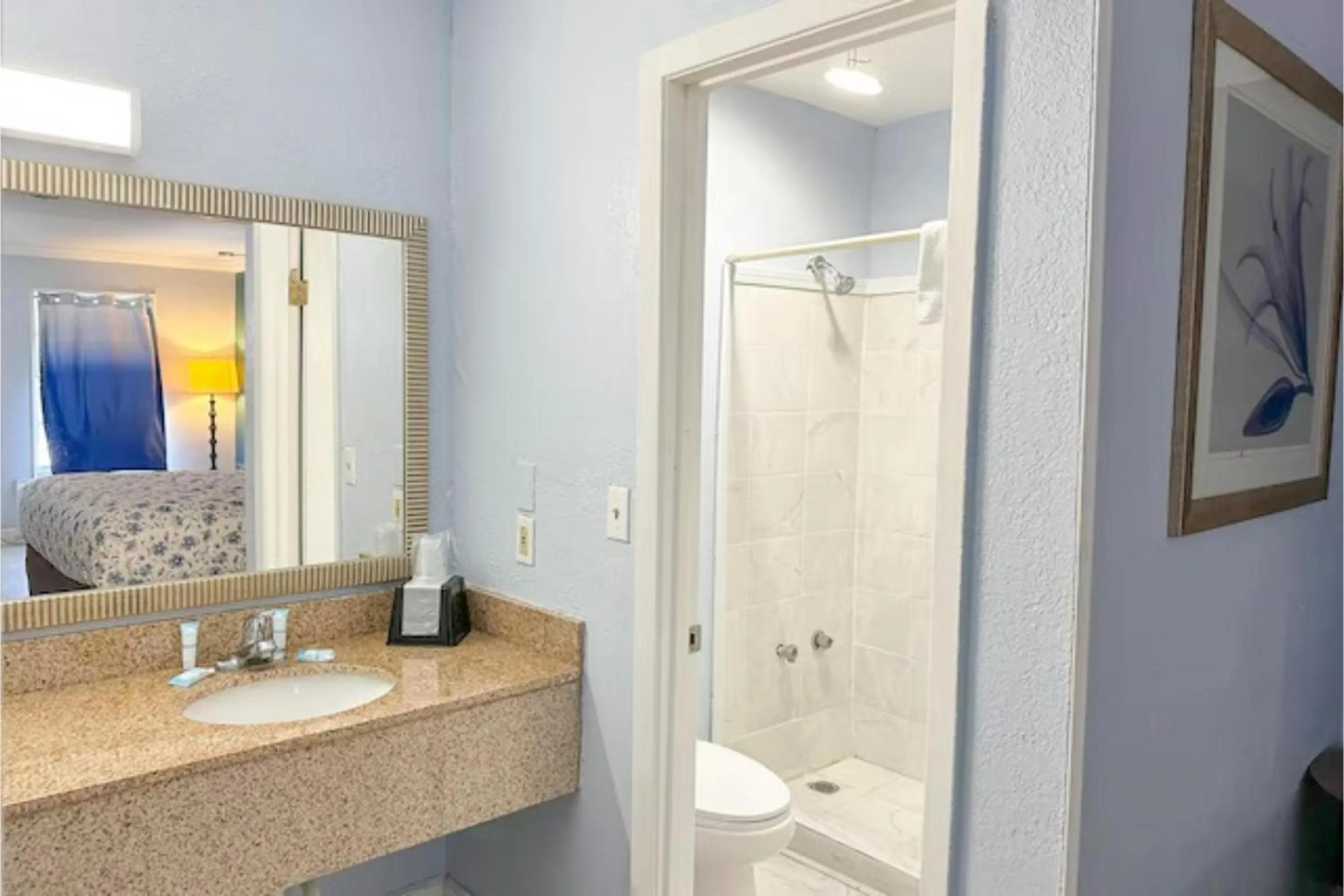 Toilet in Rodeway Inn Hattiesburg North