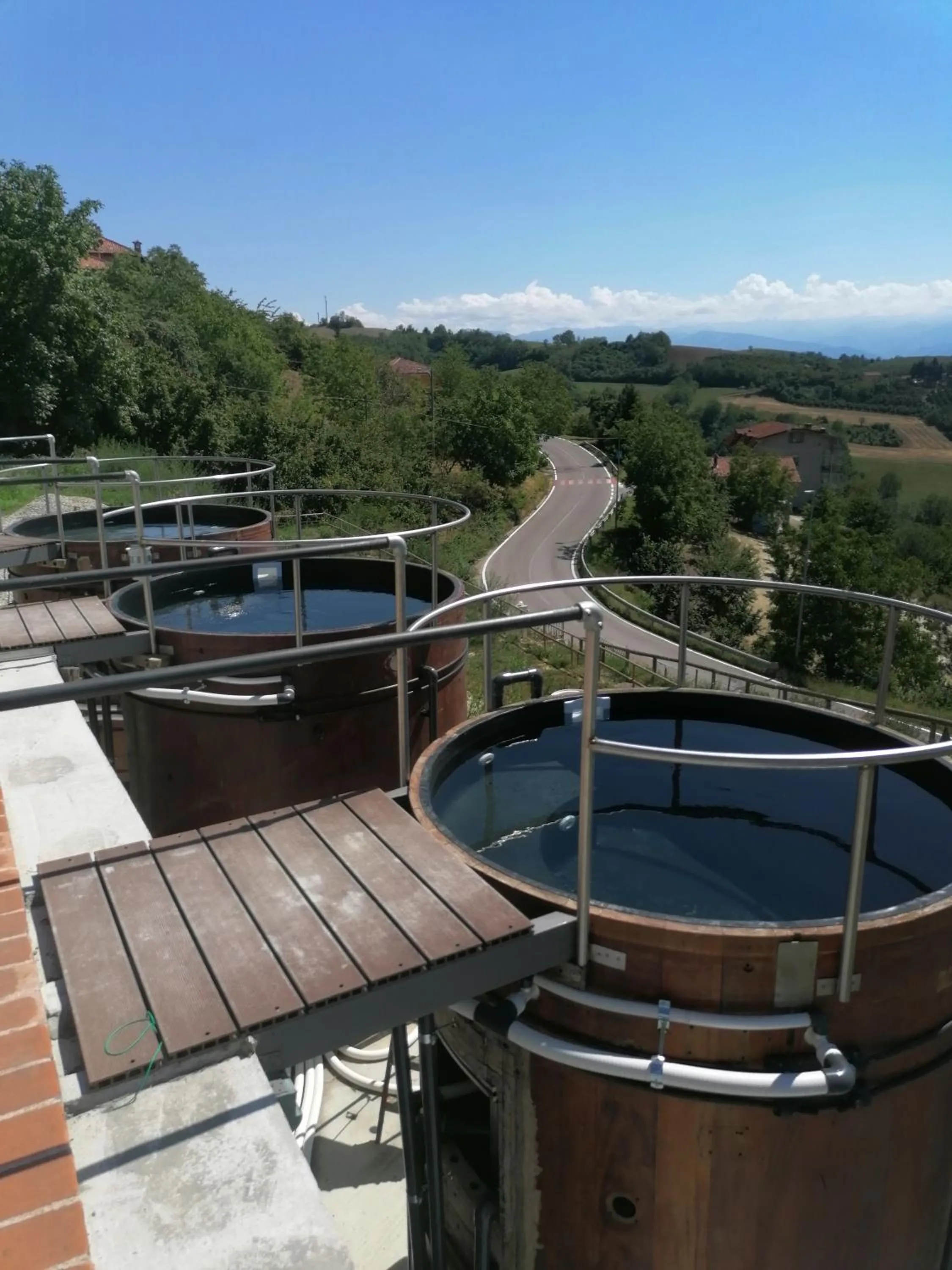 Hot Tub in Villa Belvedere Langhe