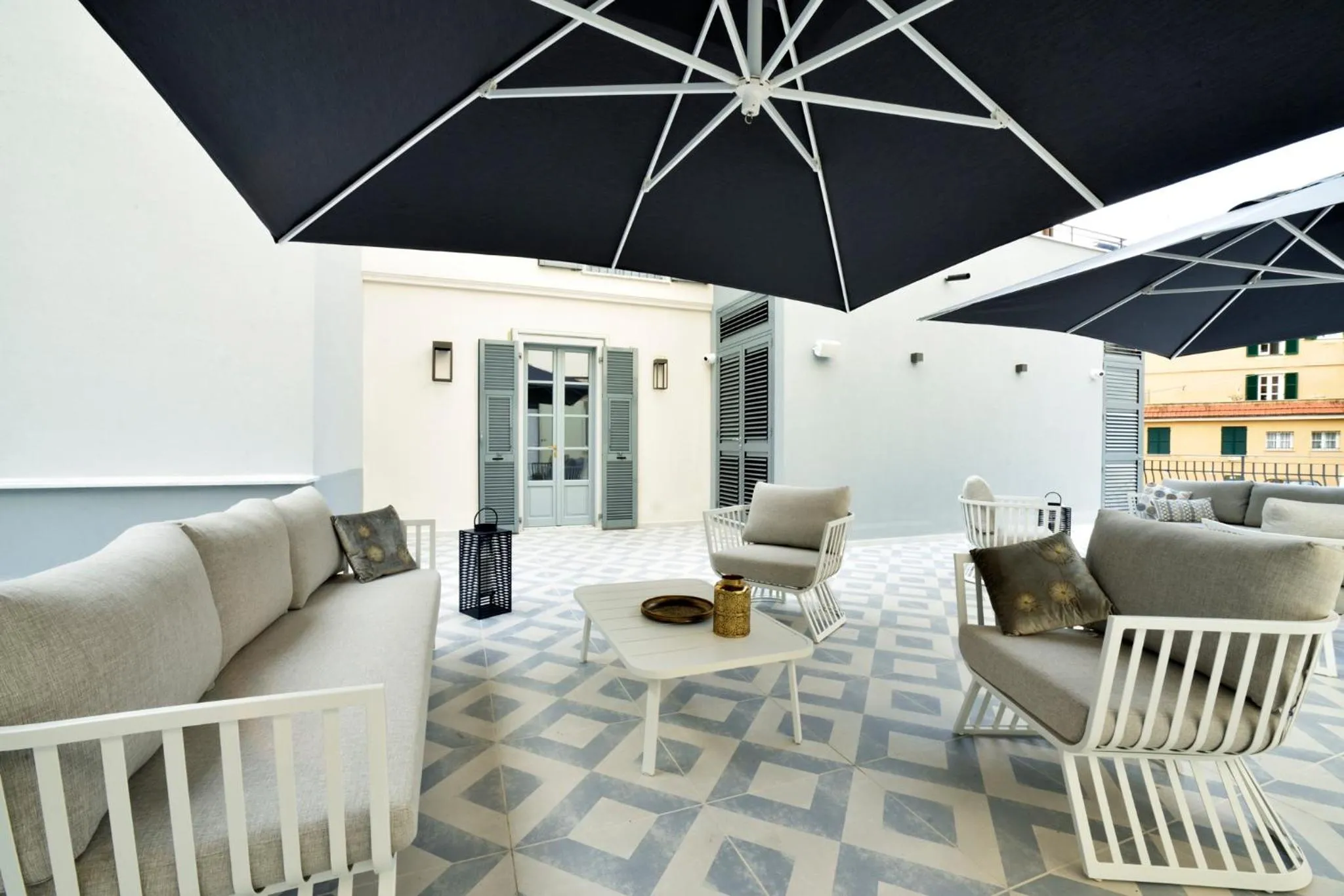 Living room in Boutique Hotel de la Ville