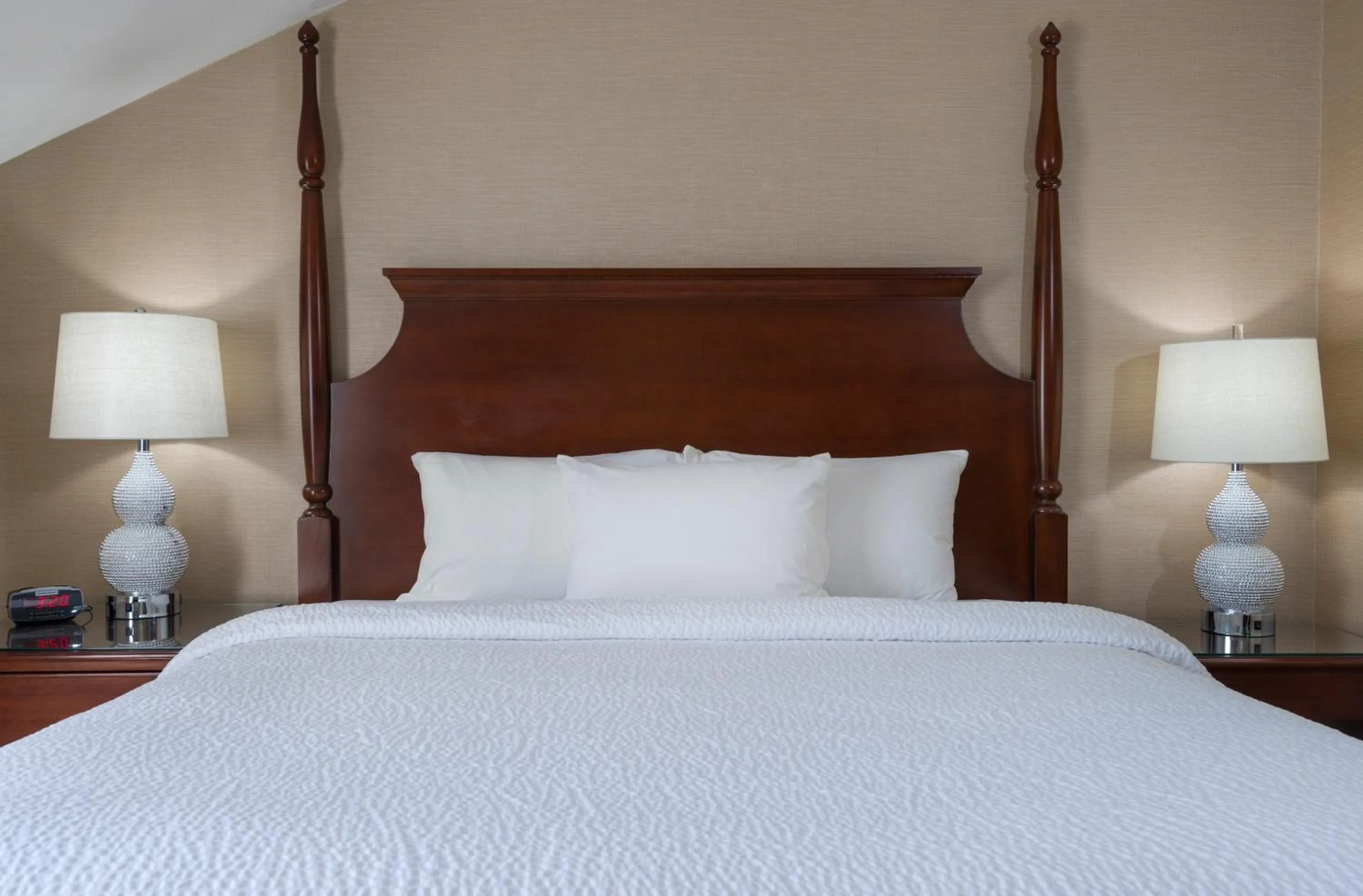 Bed in Fairfield Inn by Marriott Boston Sudbury