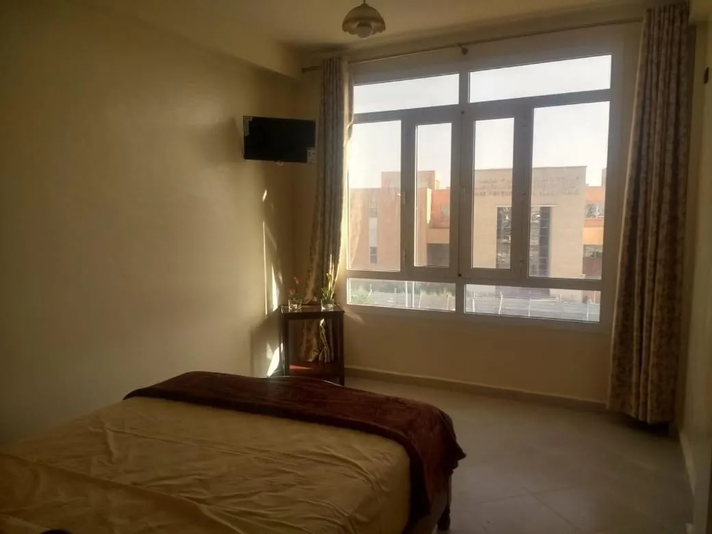 Bed in Hôtel Afoulki Tiznit