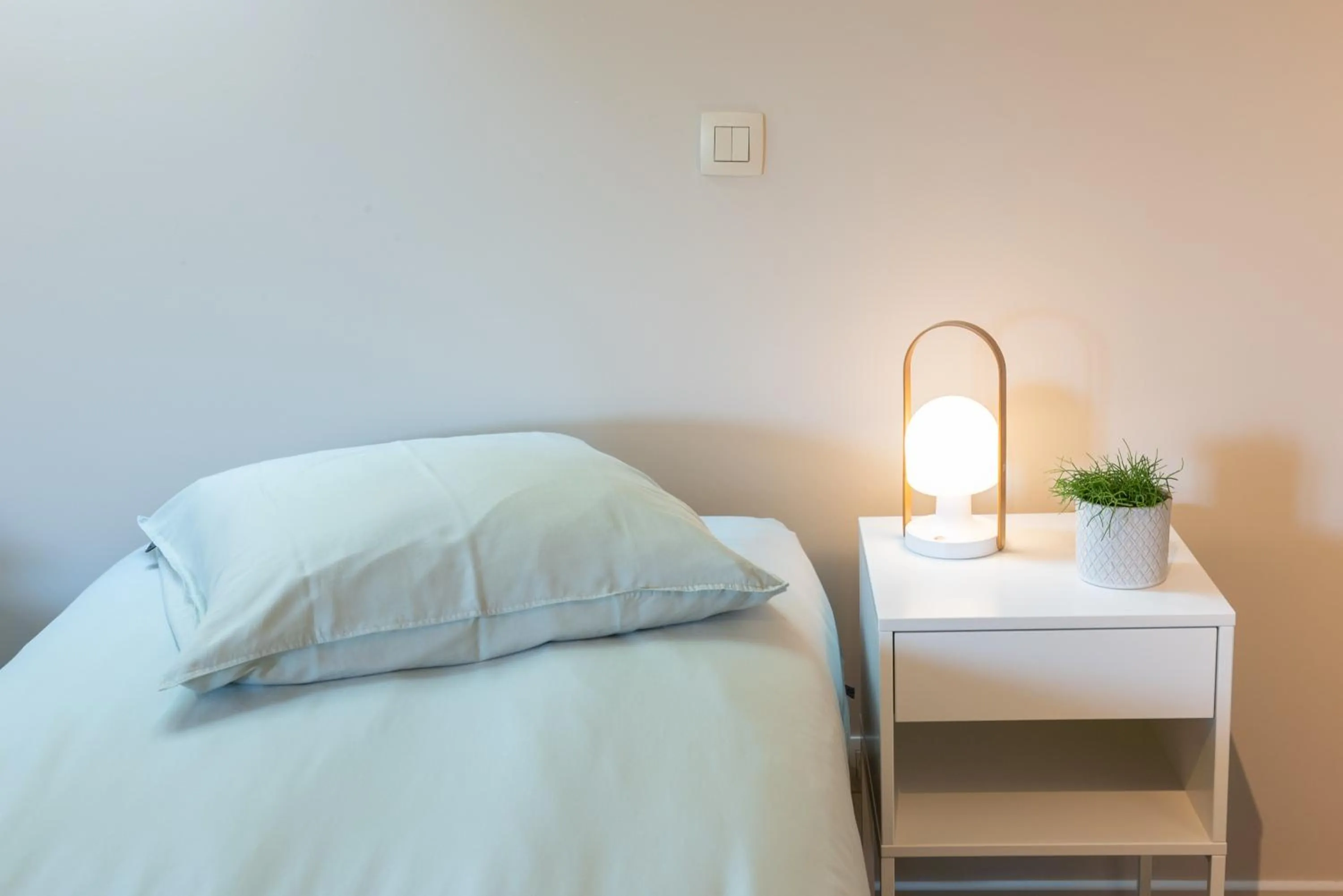 Bed in B&B Hof Beygaert