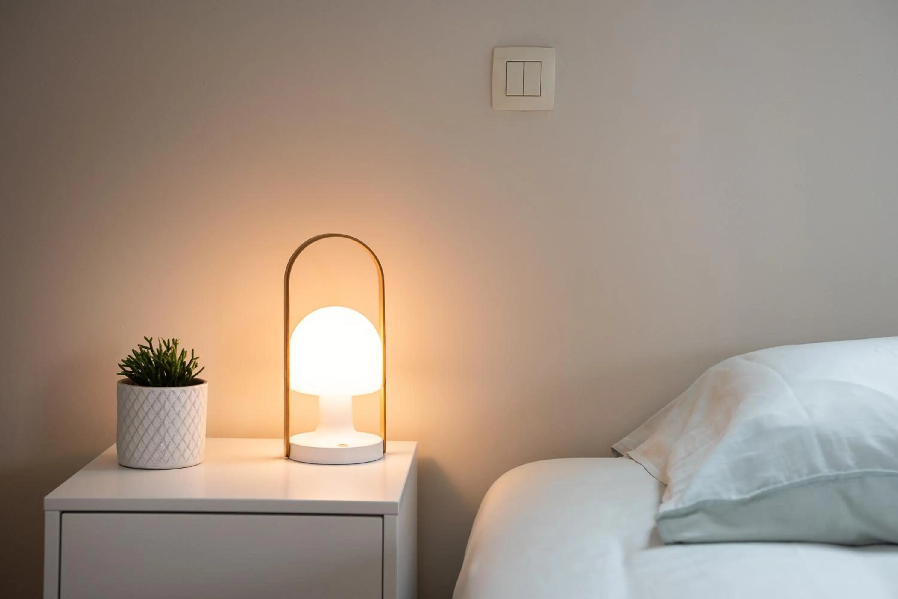 Bed in B&B Hof Beygaert