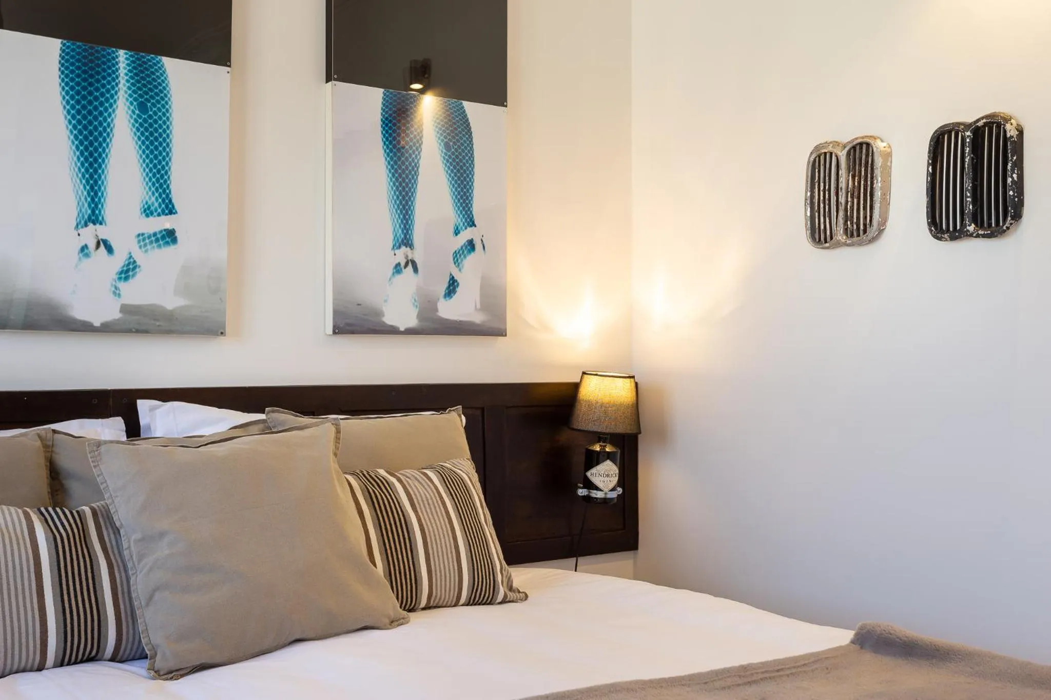 Bed in Geronimo Guest House Belém