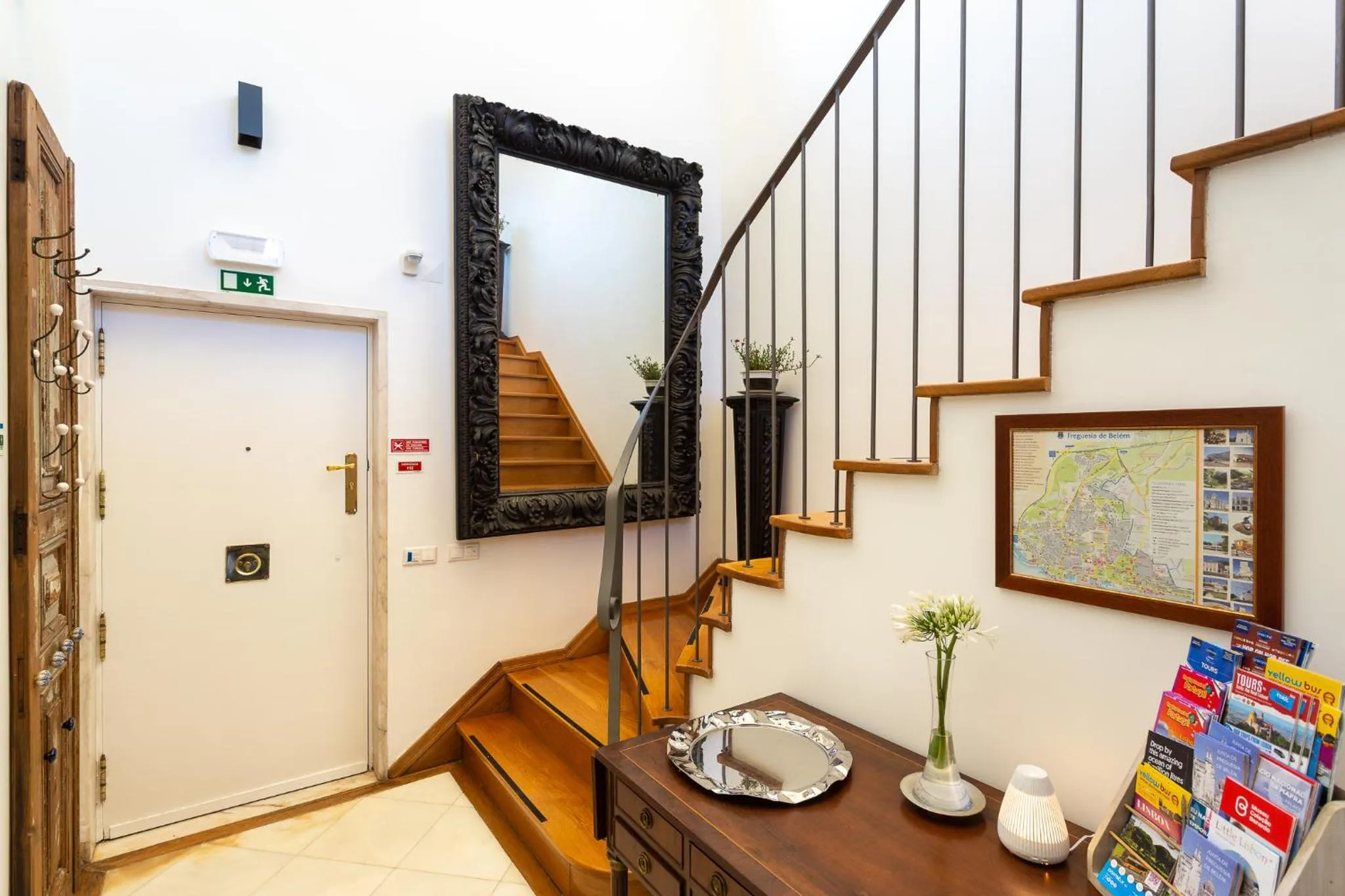 Floor plan in Geronimo Guest House Belém