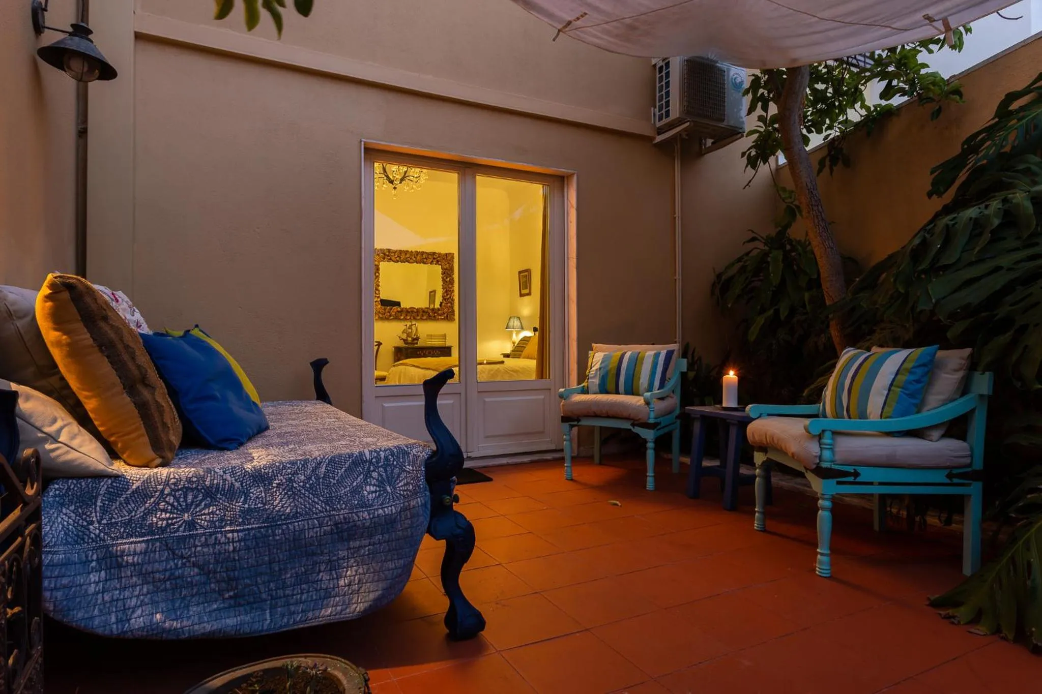 Balcony/Terrace in Geronimo Guest House Belém