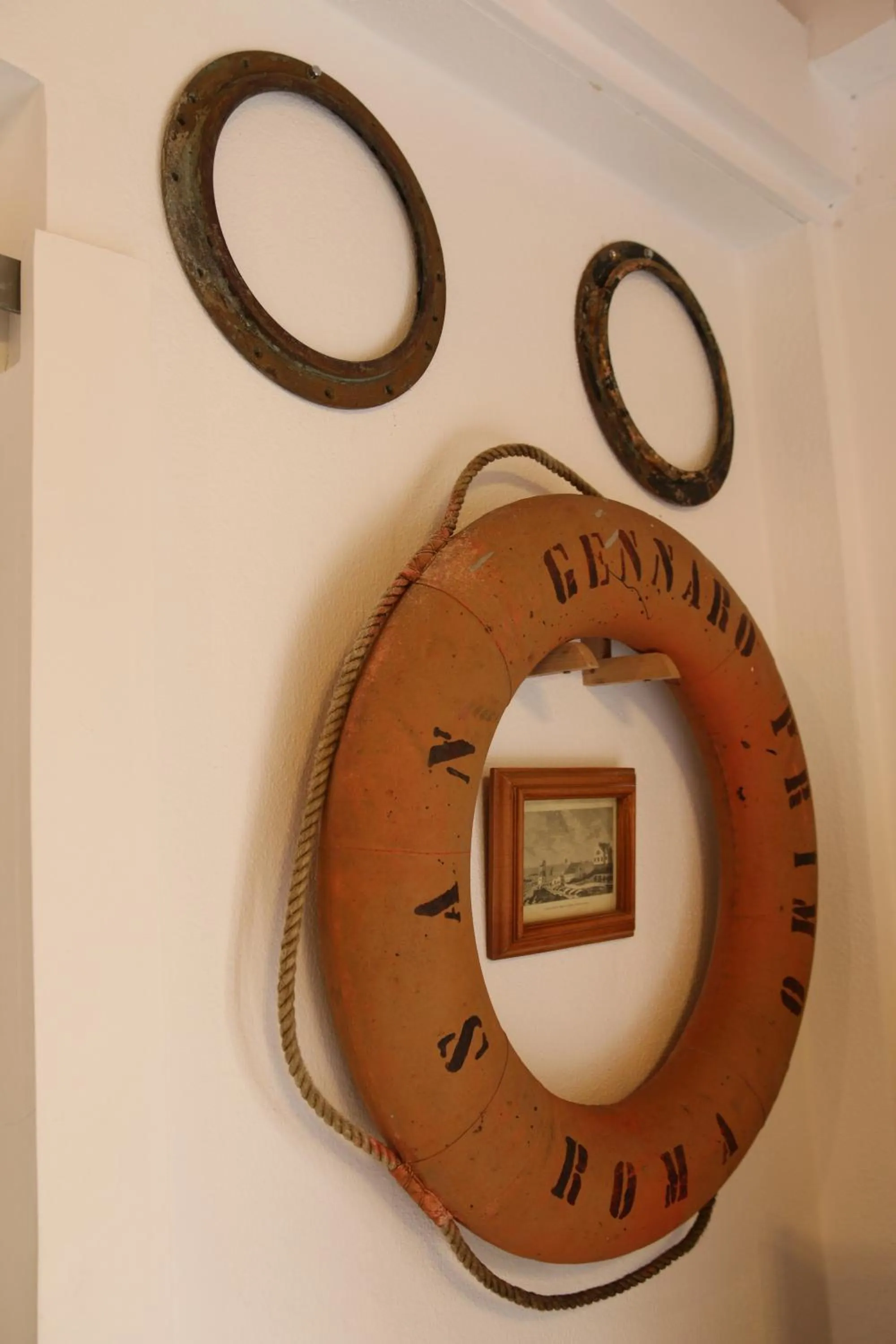 Decorative detail in Geronimo Guest House Belém