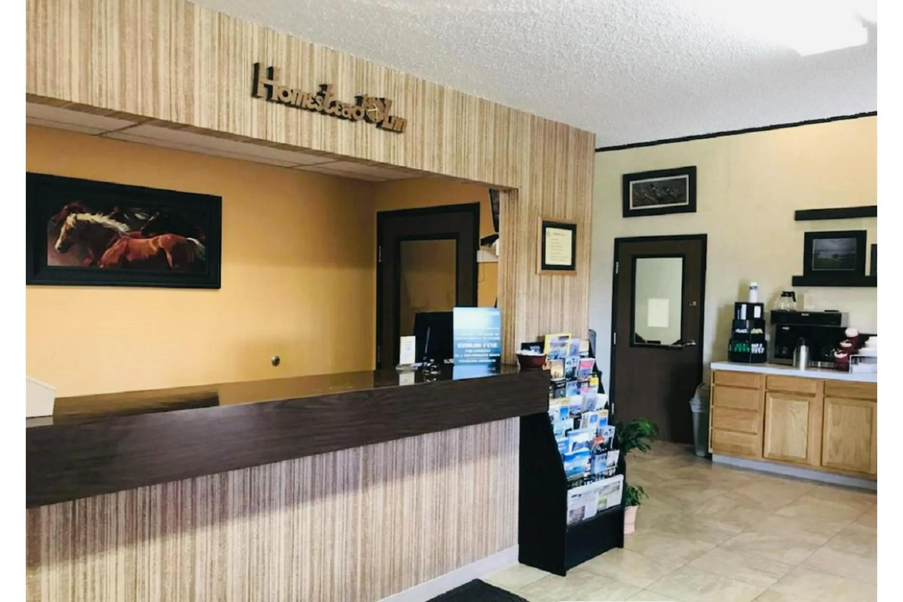 Lobby or reception in Homestead Inn Wolf Point Hwy 2