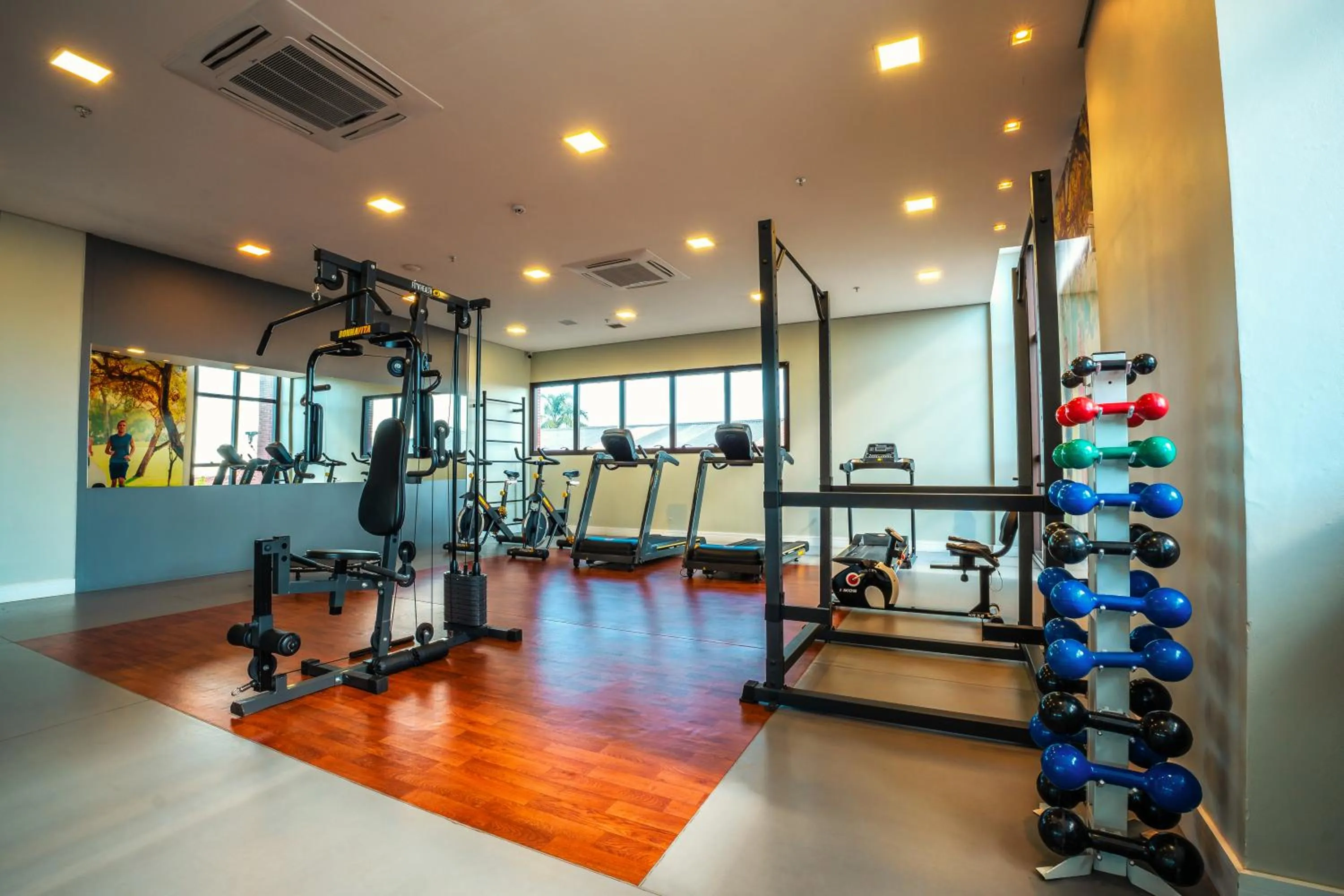 Fitness centre/facilities in Hotel Laghetto Estação