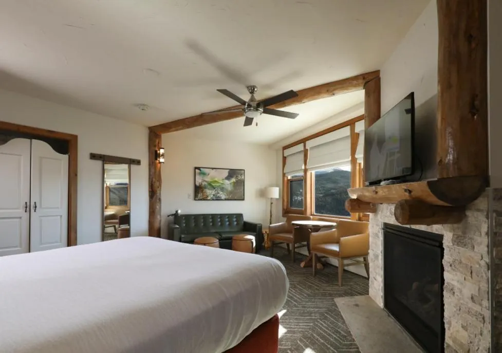 Bed in The Lodge at Breckenridge
