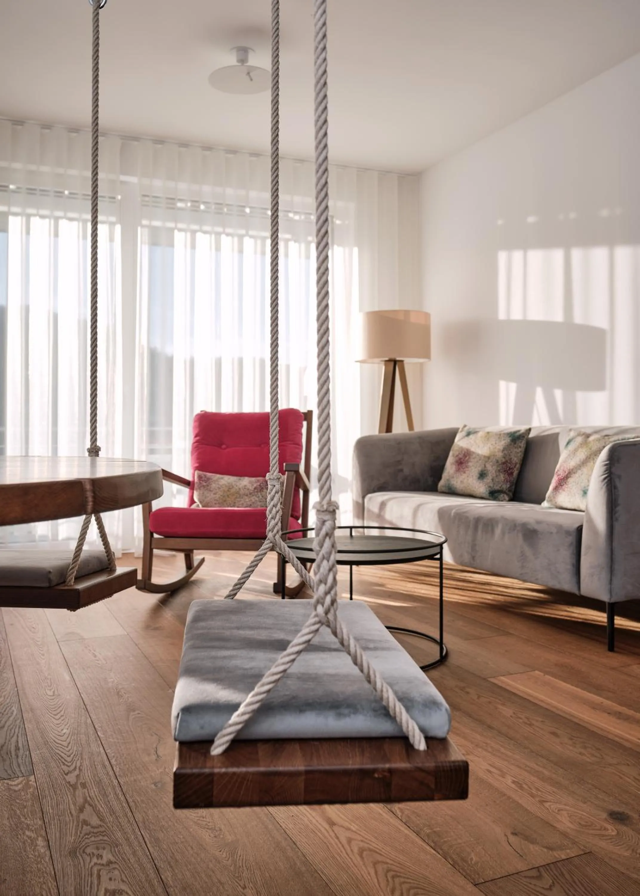 Living room in WaldFunkeln LODGE