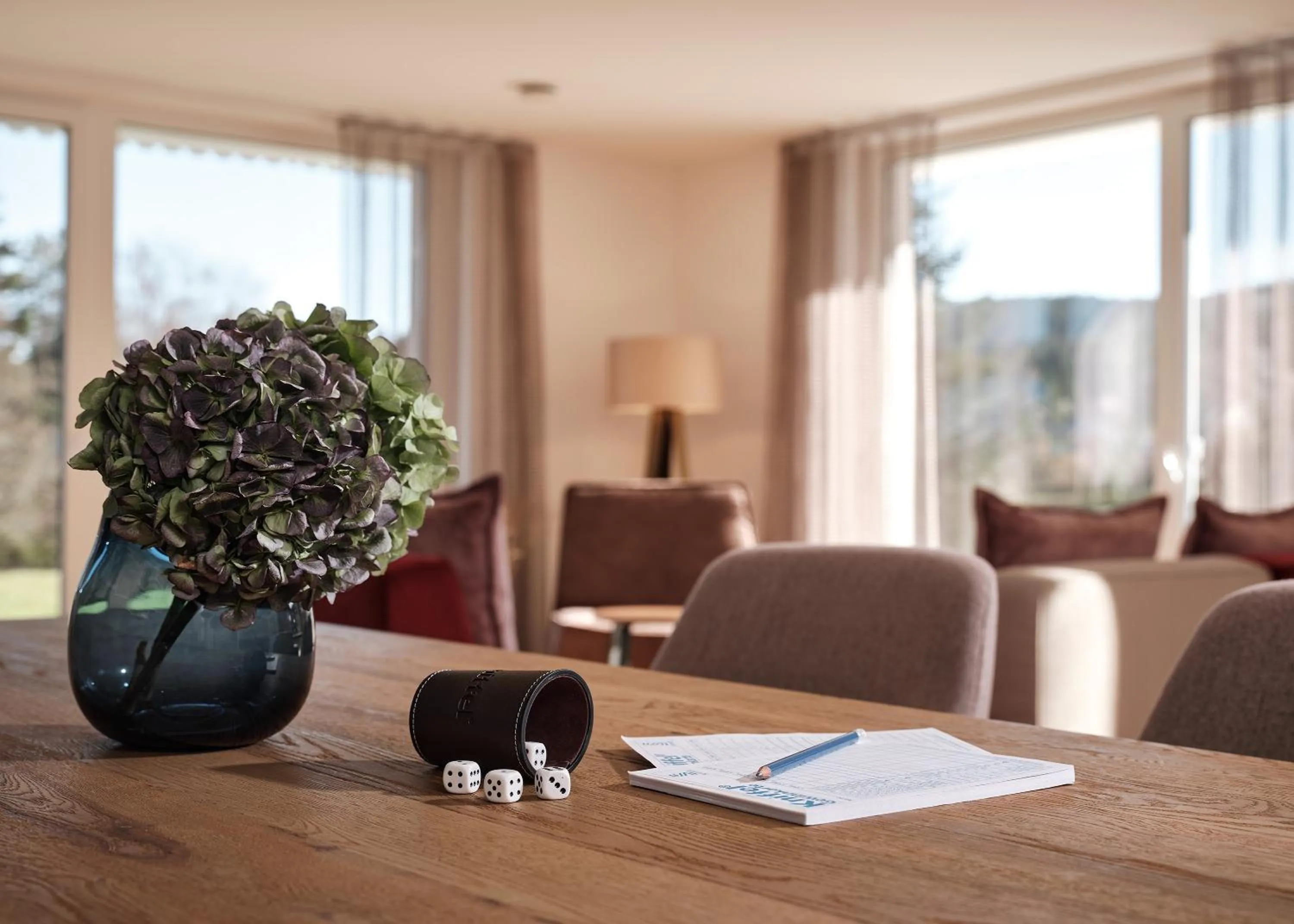 Lobby or reception in WaldFunkeln LODGE