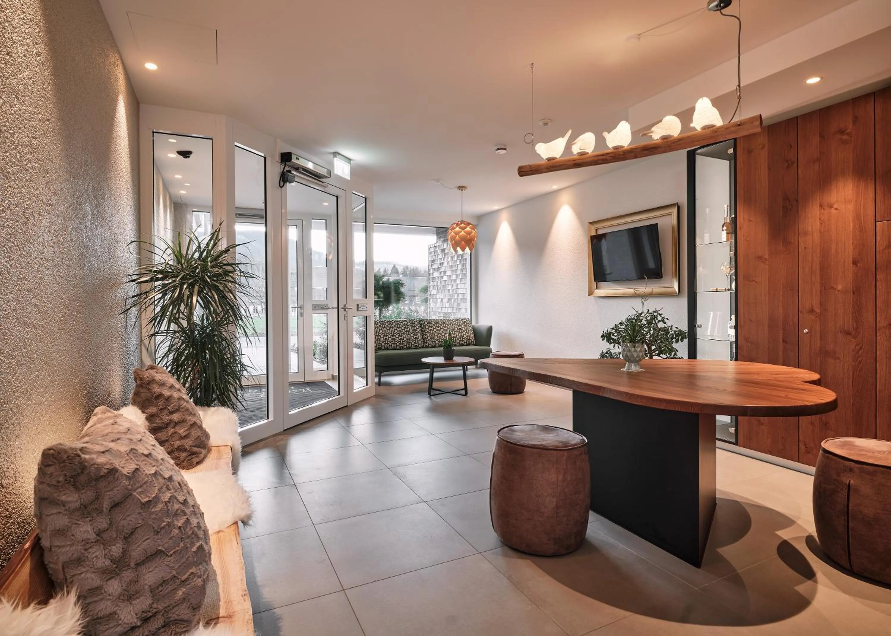 Lobby or reception in WaldFunkeln LODGE