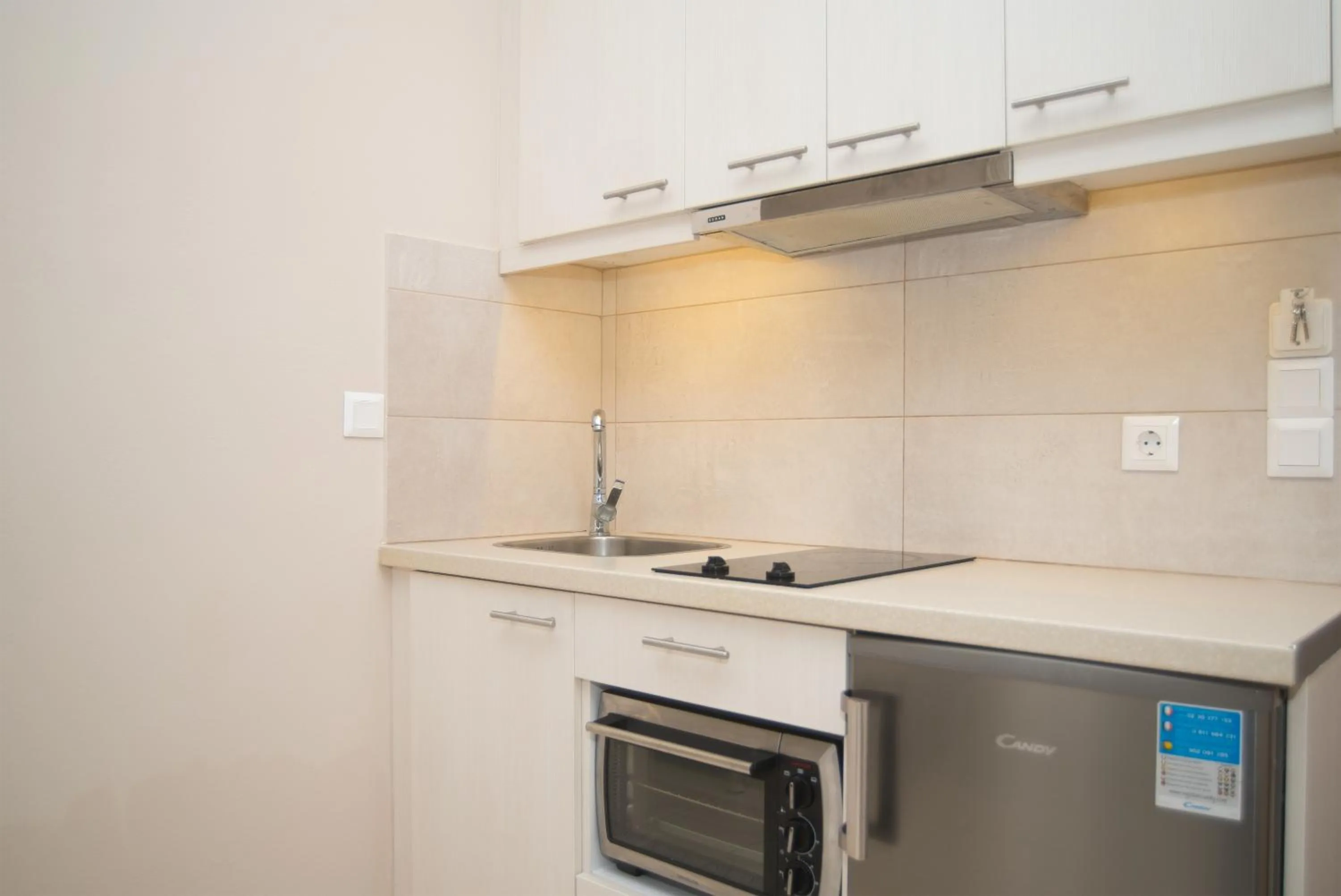 Kitchen or kitchenette in Studios Artemis