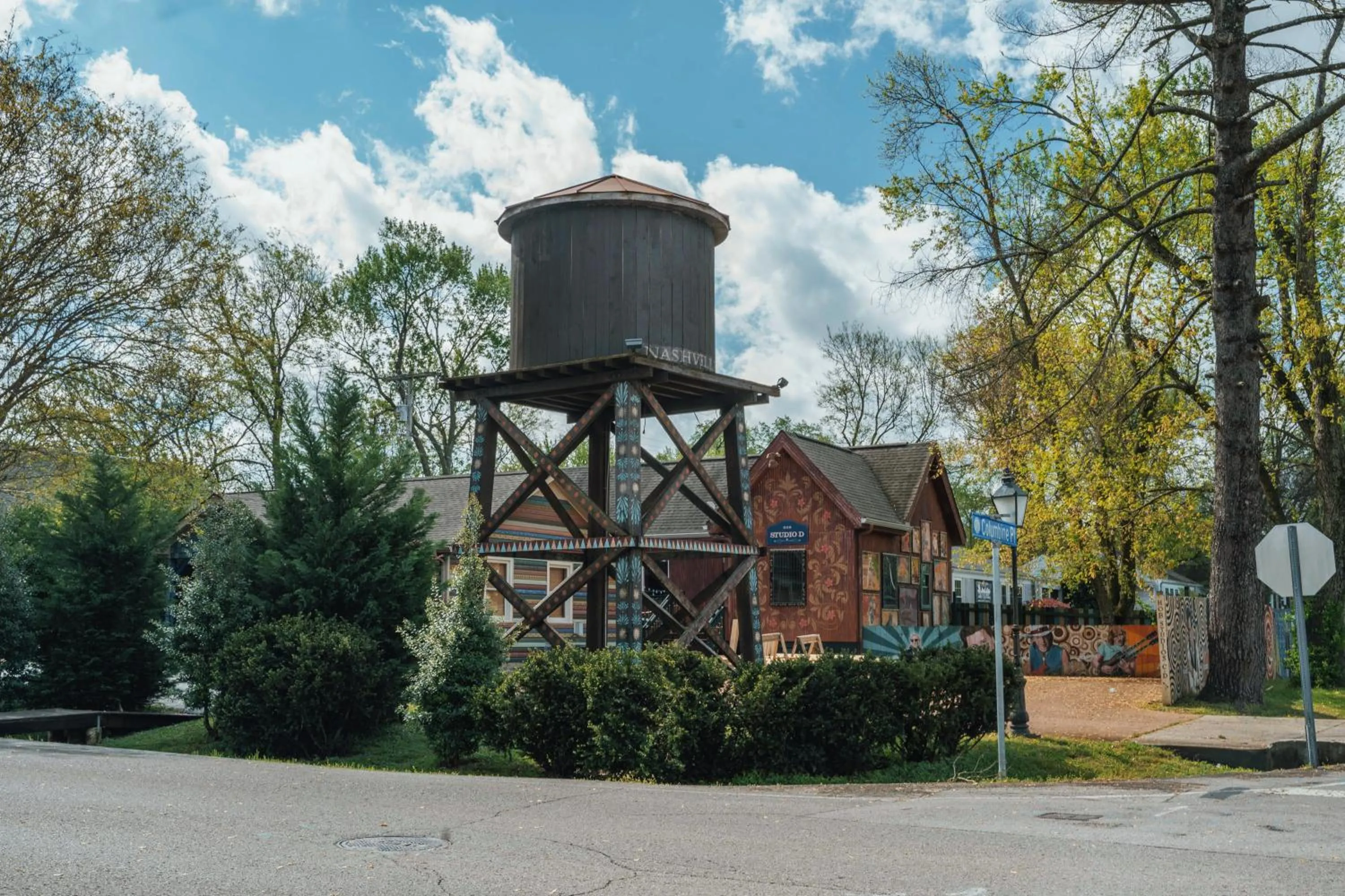 Landmark view in The Iris Motel