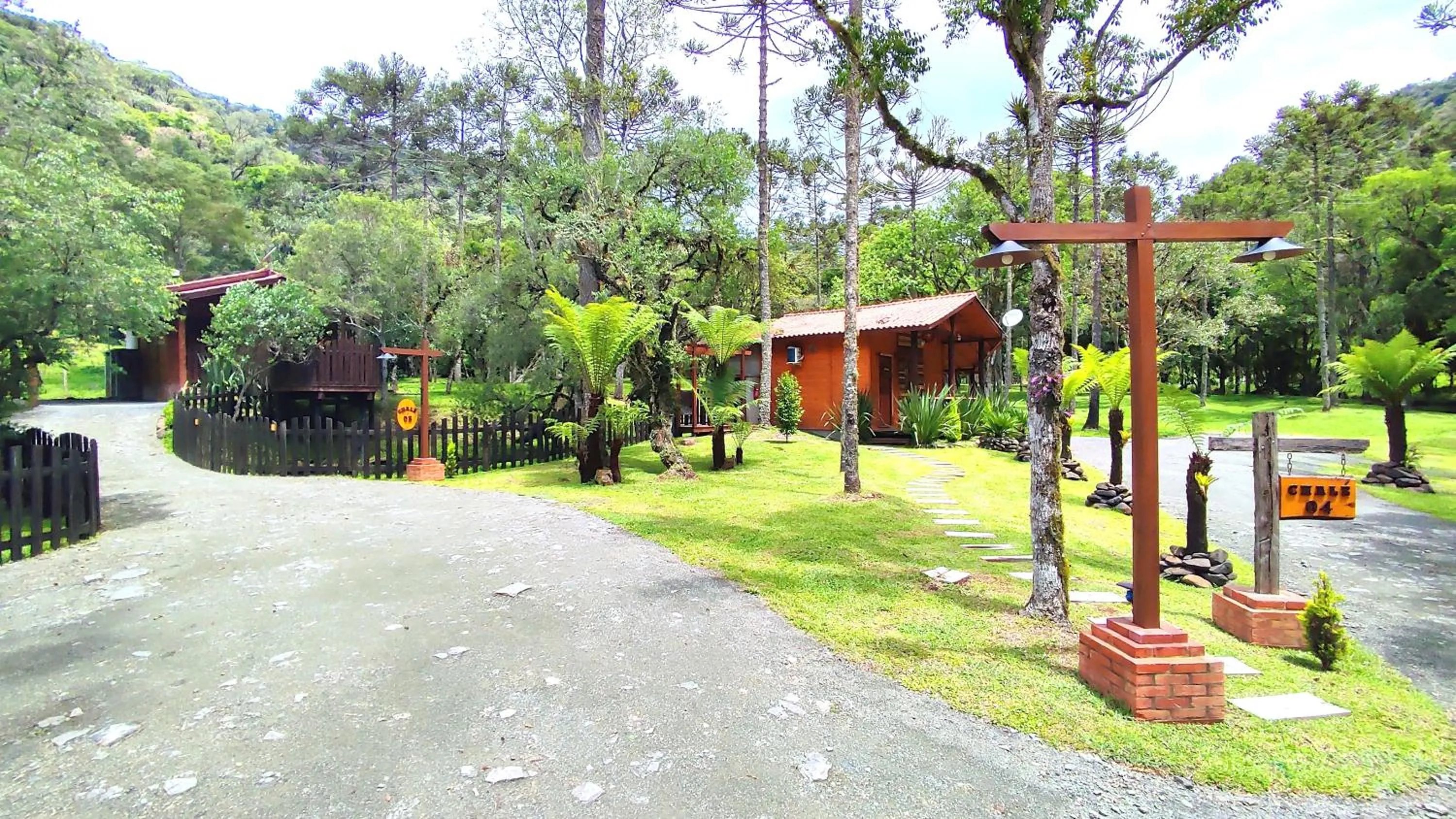 Garden in Pousada Caminhos da Natureza